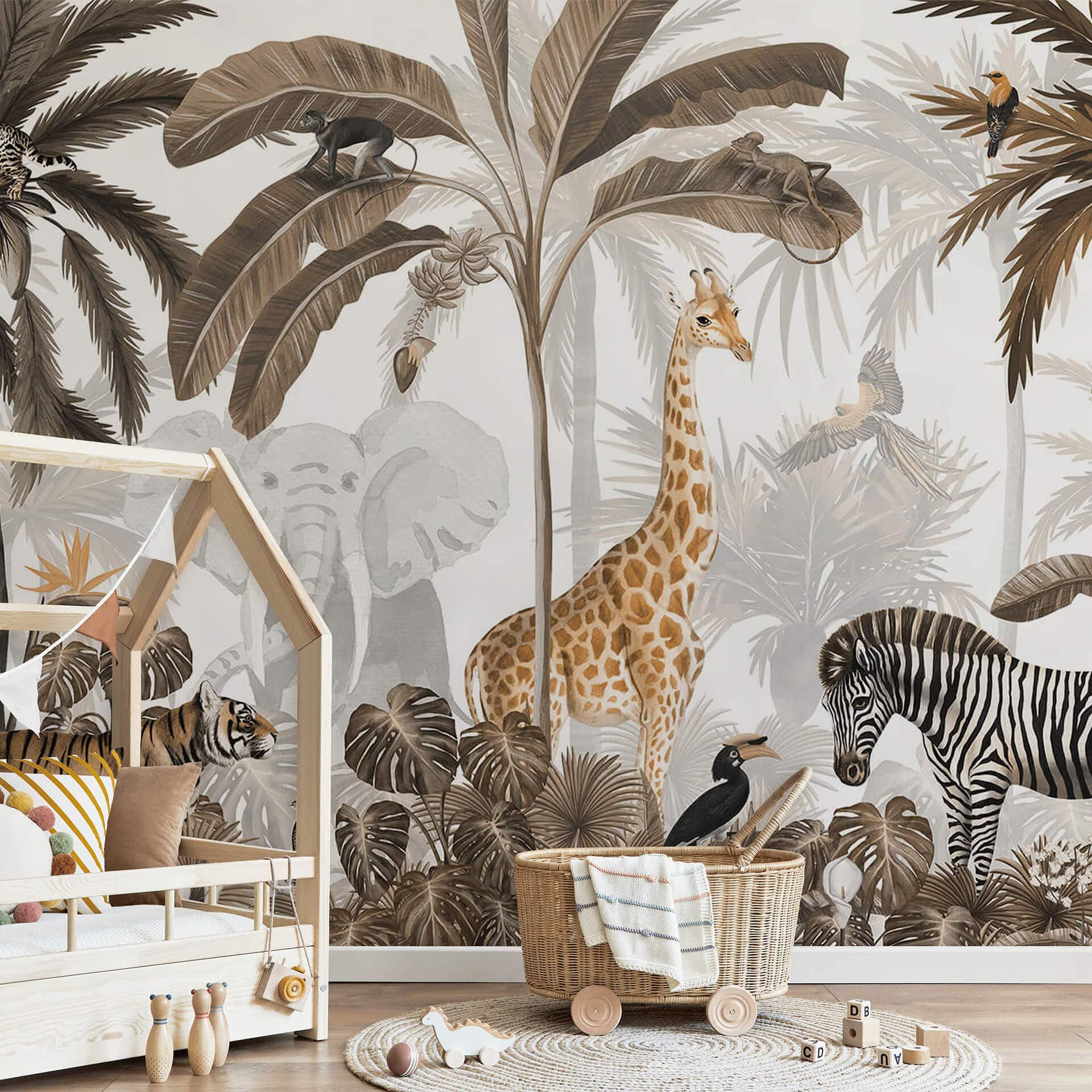 Fotobehang Kikki Belle - Jungle Jive