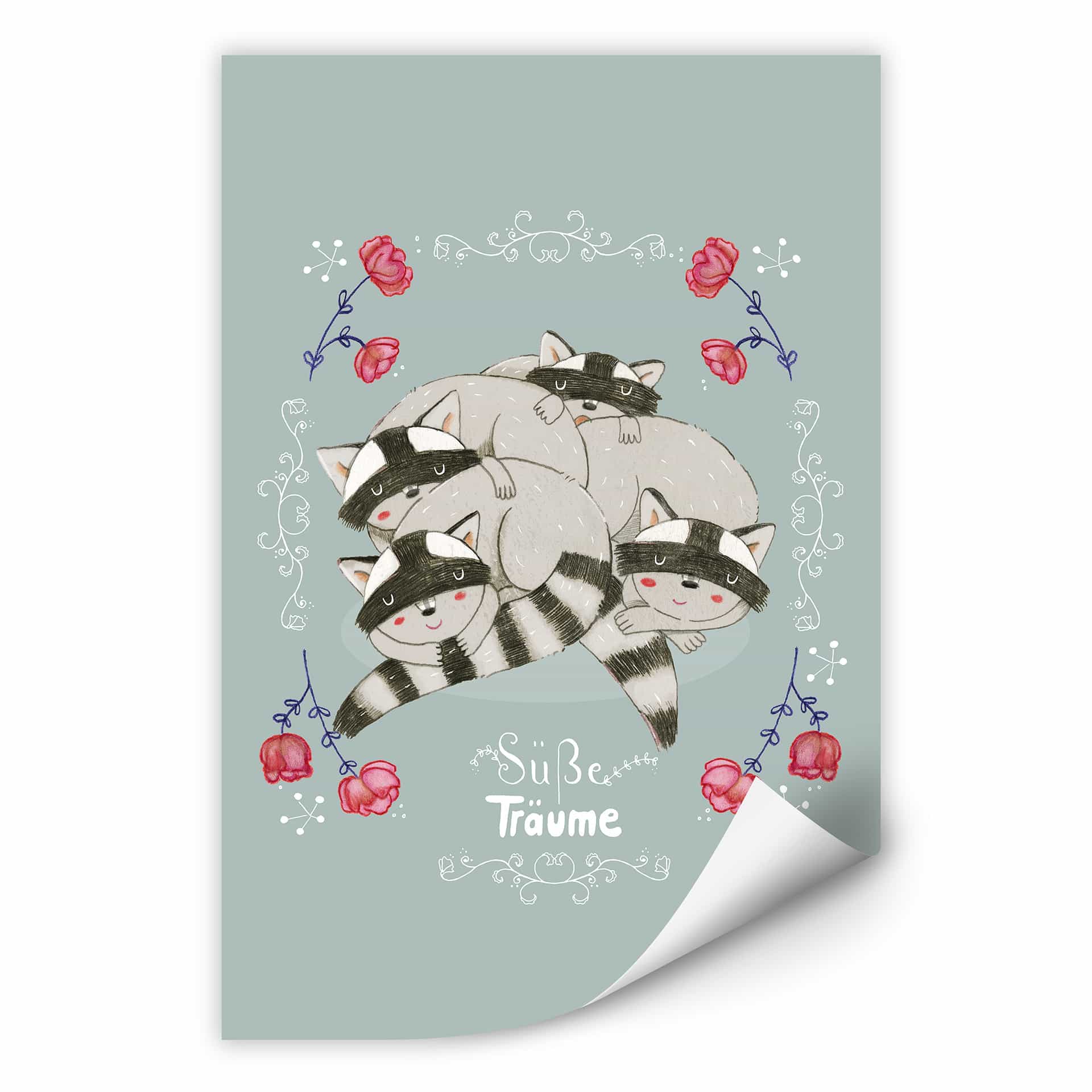 Wallprint Loske - Süße Träume