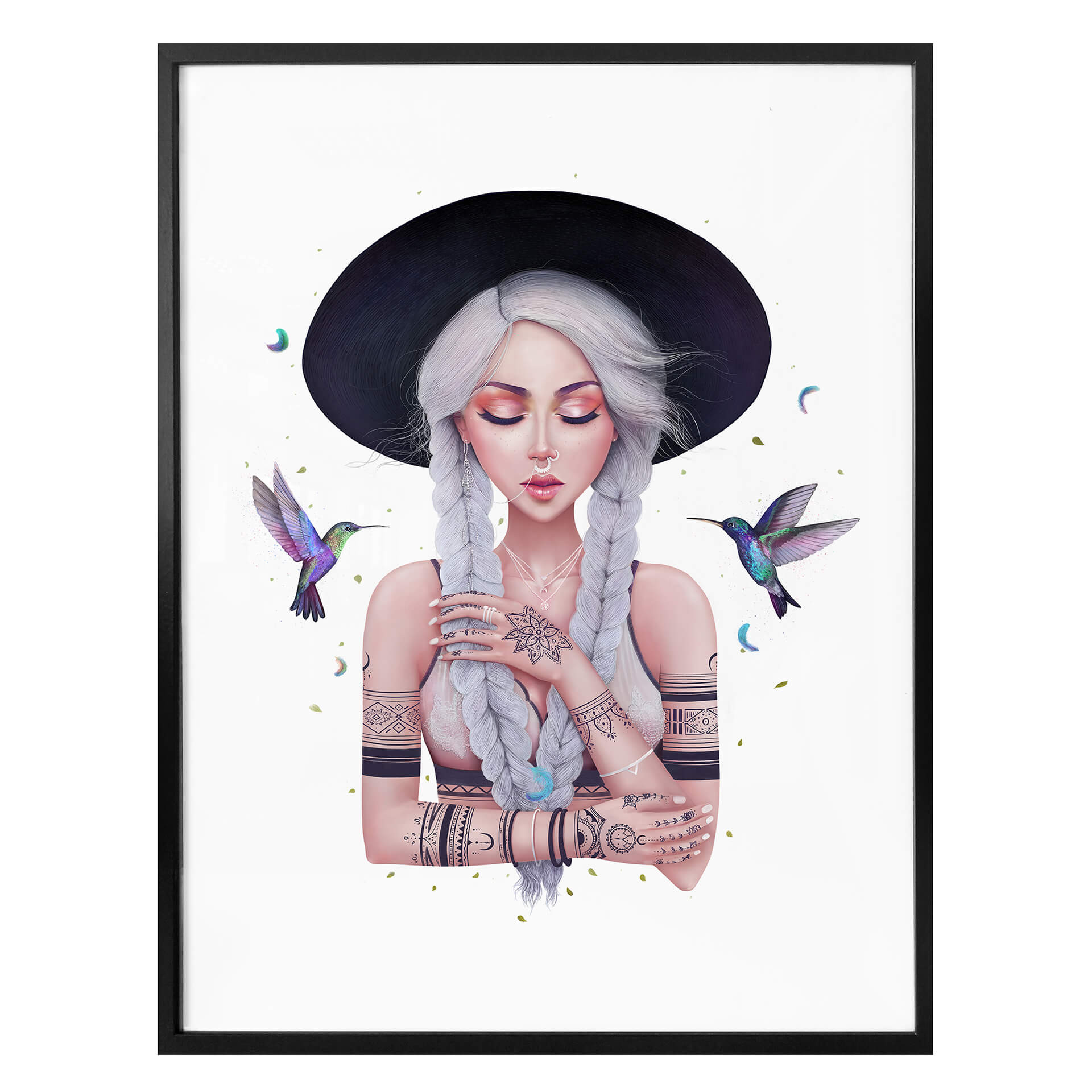 Plakat Korenkova - Boho Girl 2