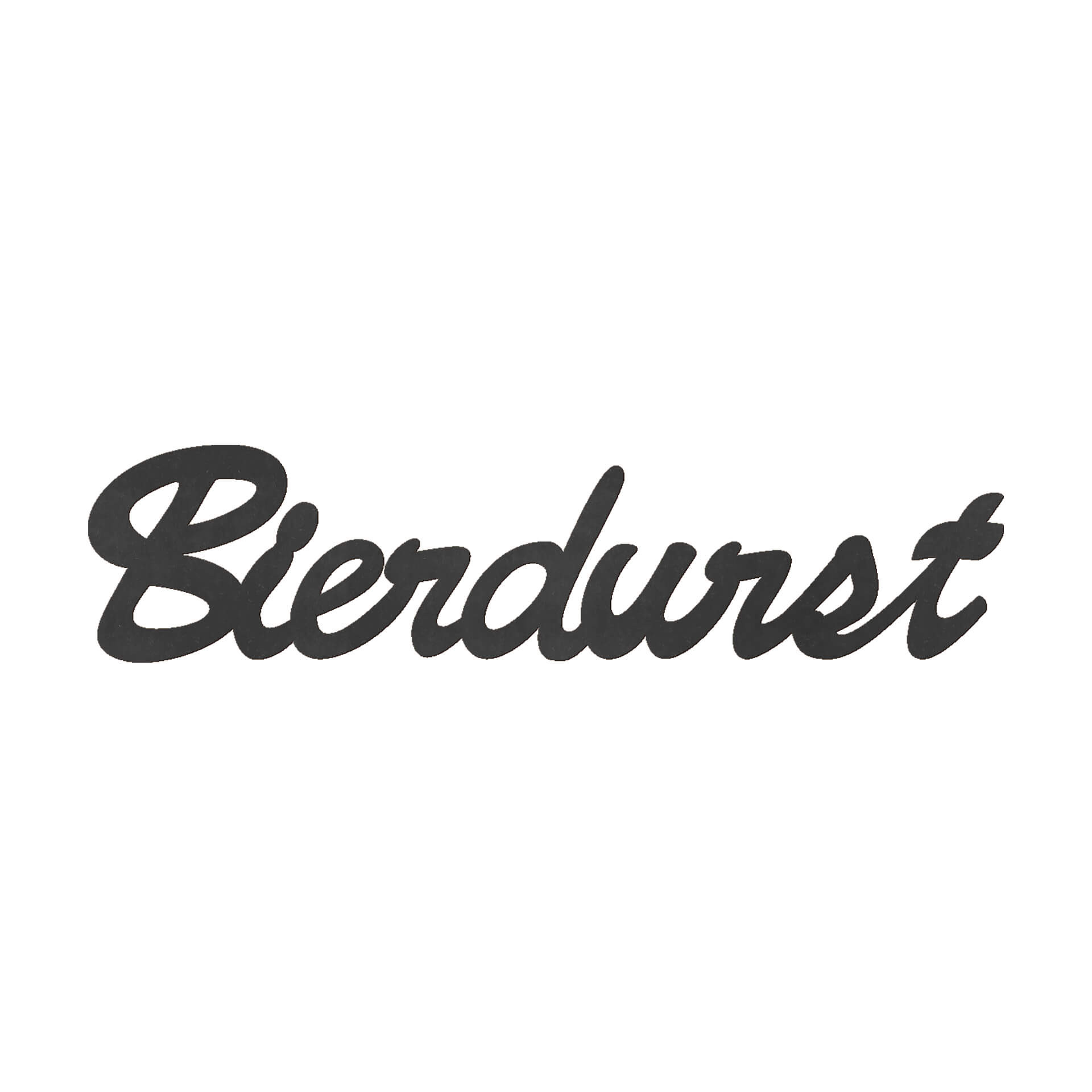 MDF - Holzdeko - Bierdurst