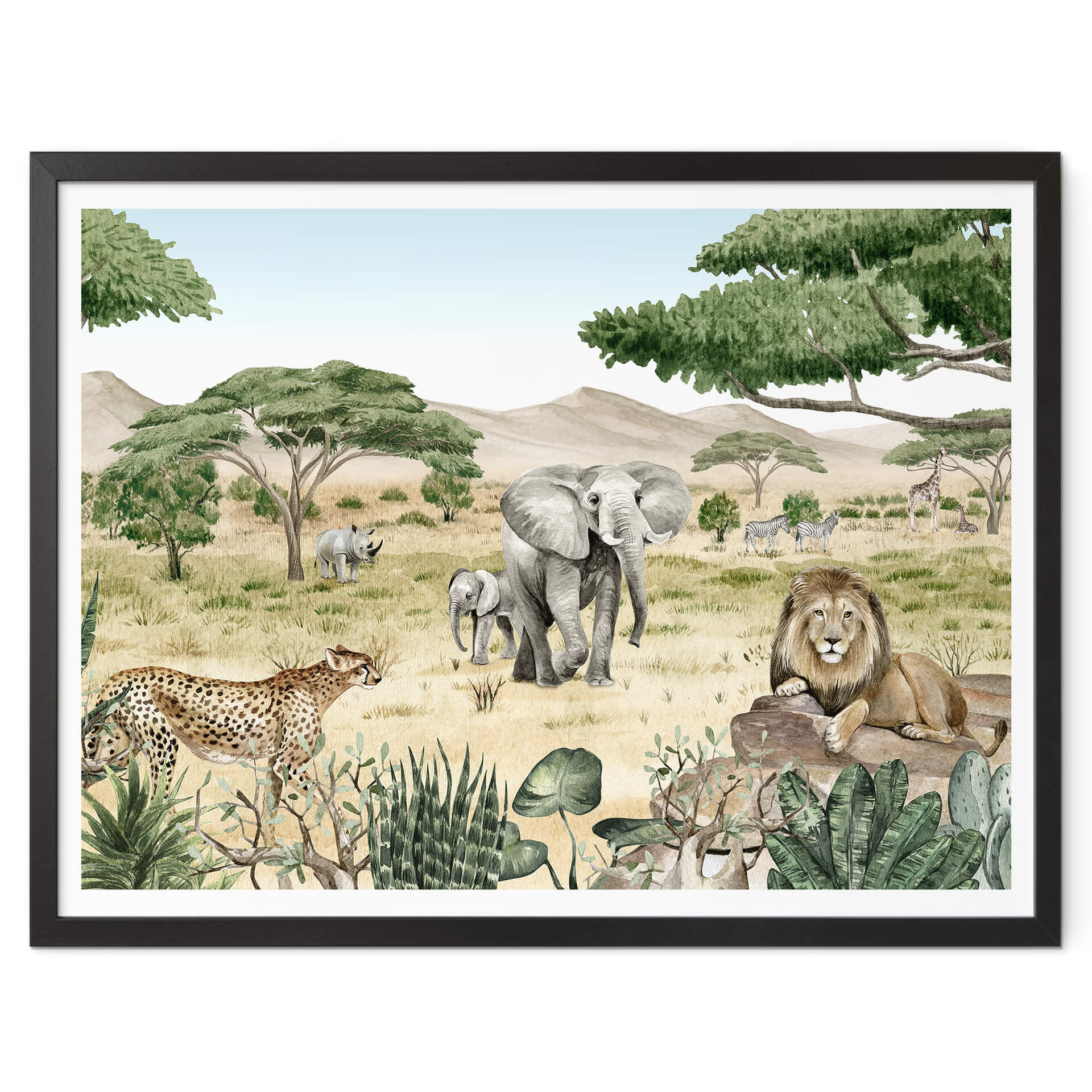 Poster Kikki Belle - La Savane