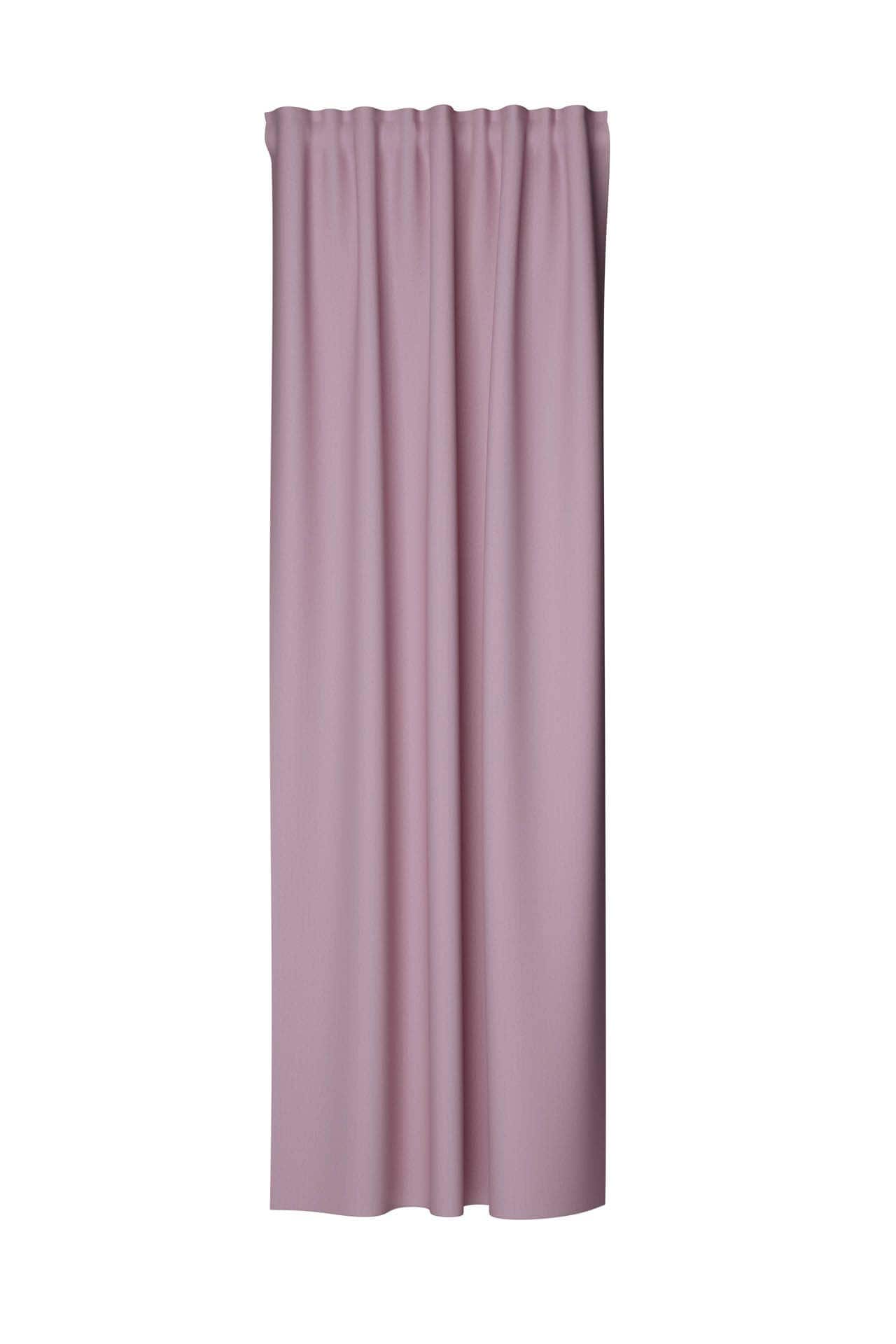 Homing Fertigschal mit verdeckten Schlaufen Galdin rose -  2,45 x 1,4 m