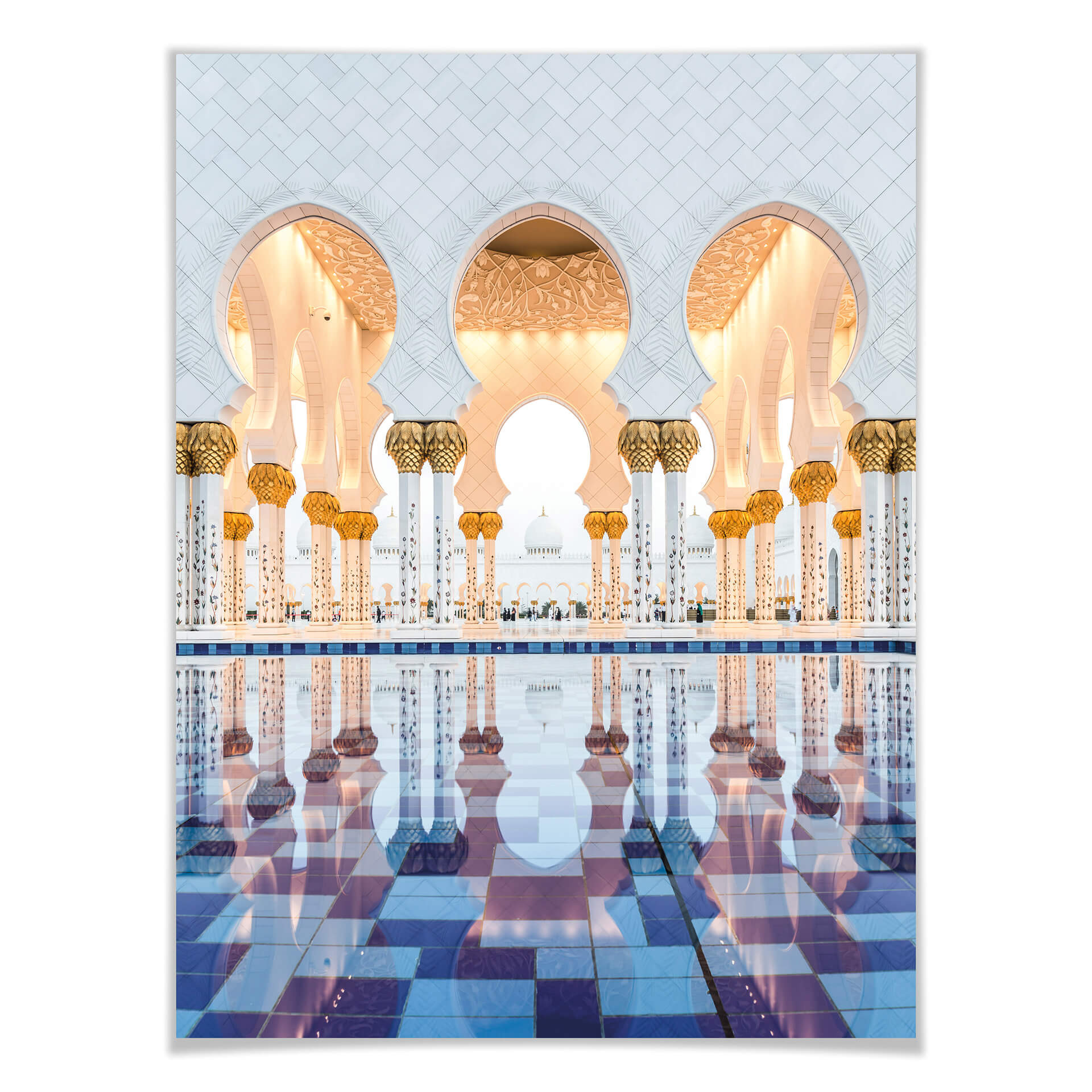 Plakat Colombo - Meczet Szejka Zayeda w Abu Zabi