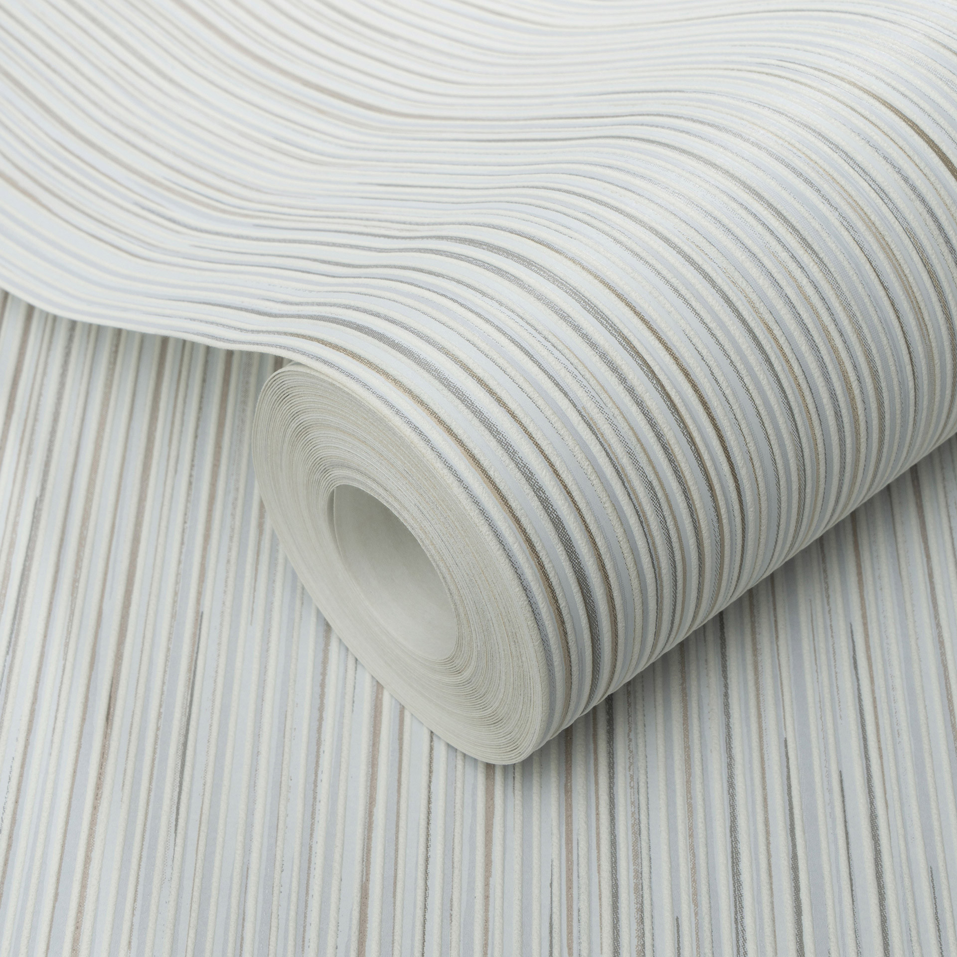Vliesbehang, behang voor op de muur Cameo taupe, grijs