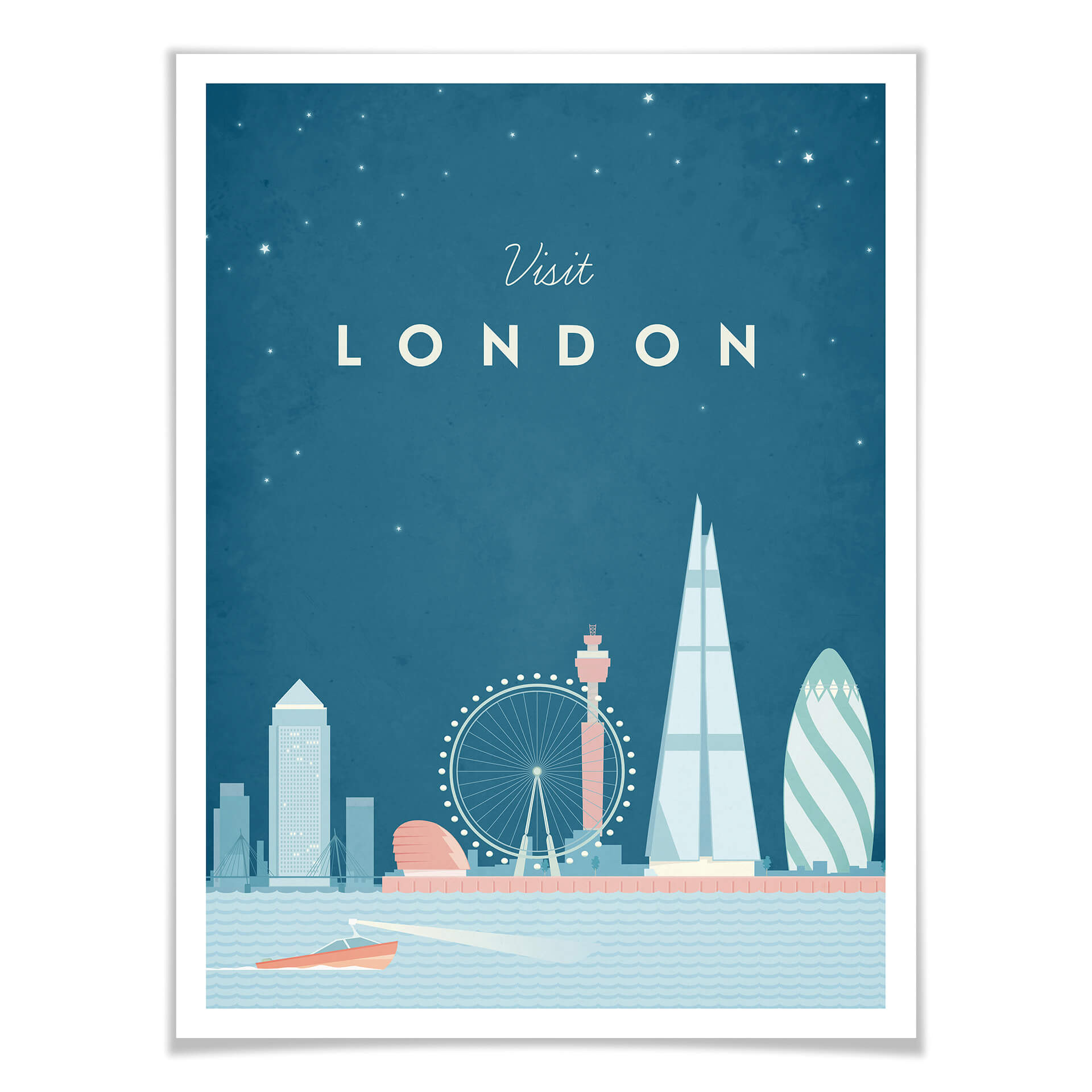 Poster Rivers - London
