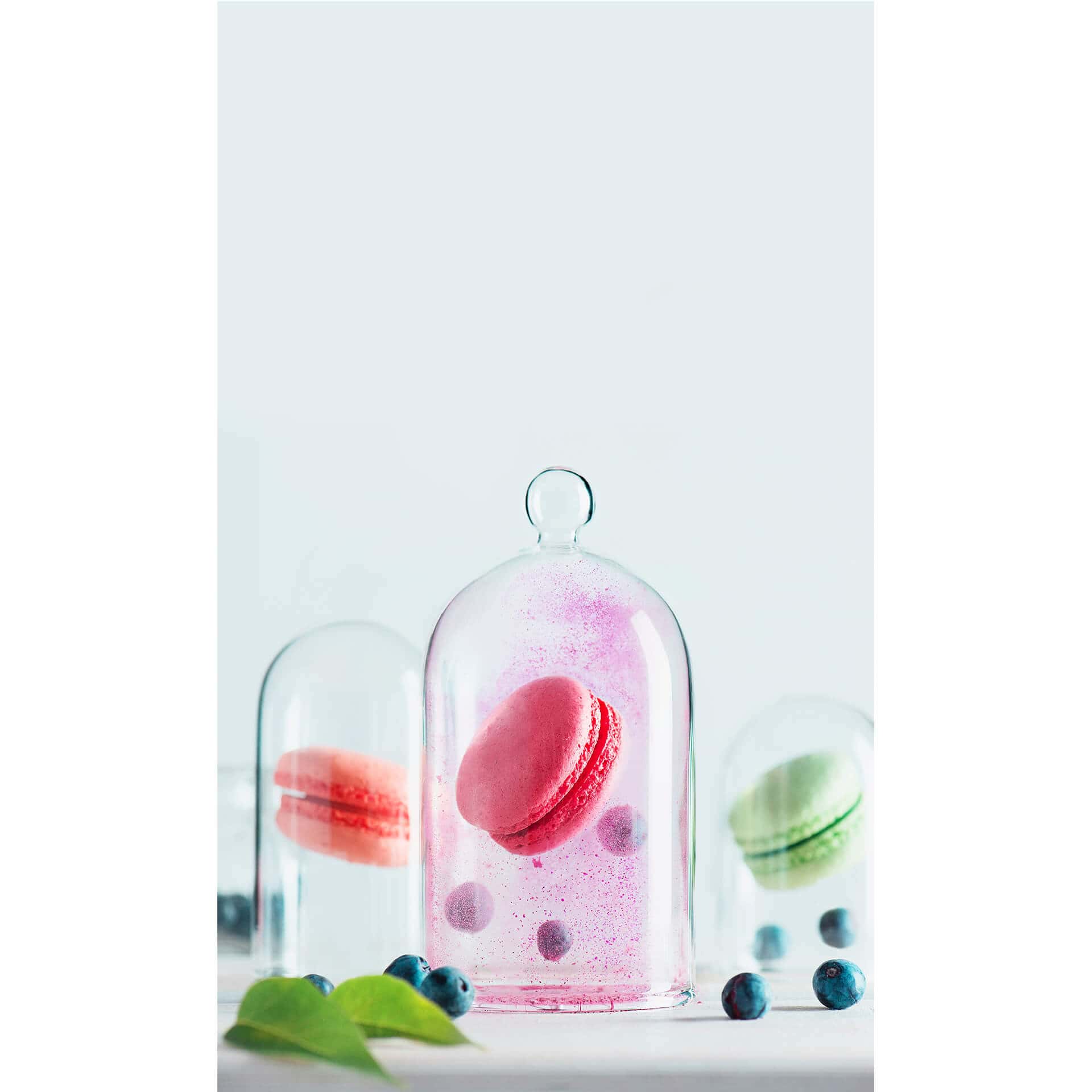 Papier peint photo Belenko - Macarons - 144x260 cm