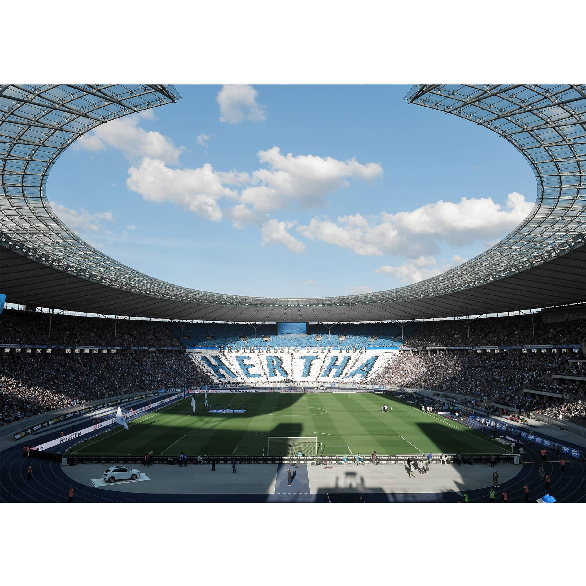 Fototapete Hertha BSC - Stadion am Tag