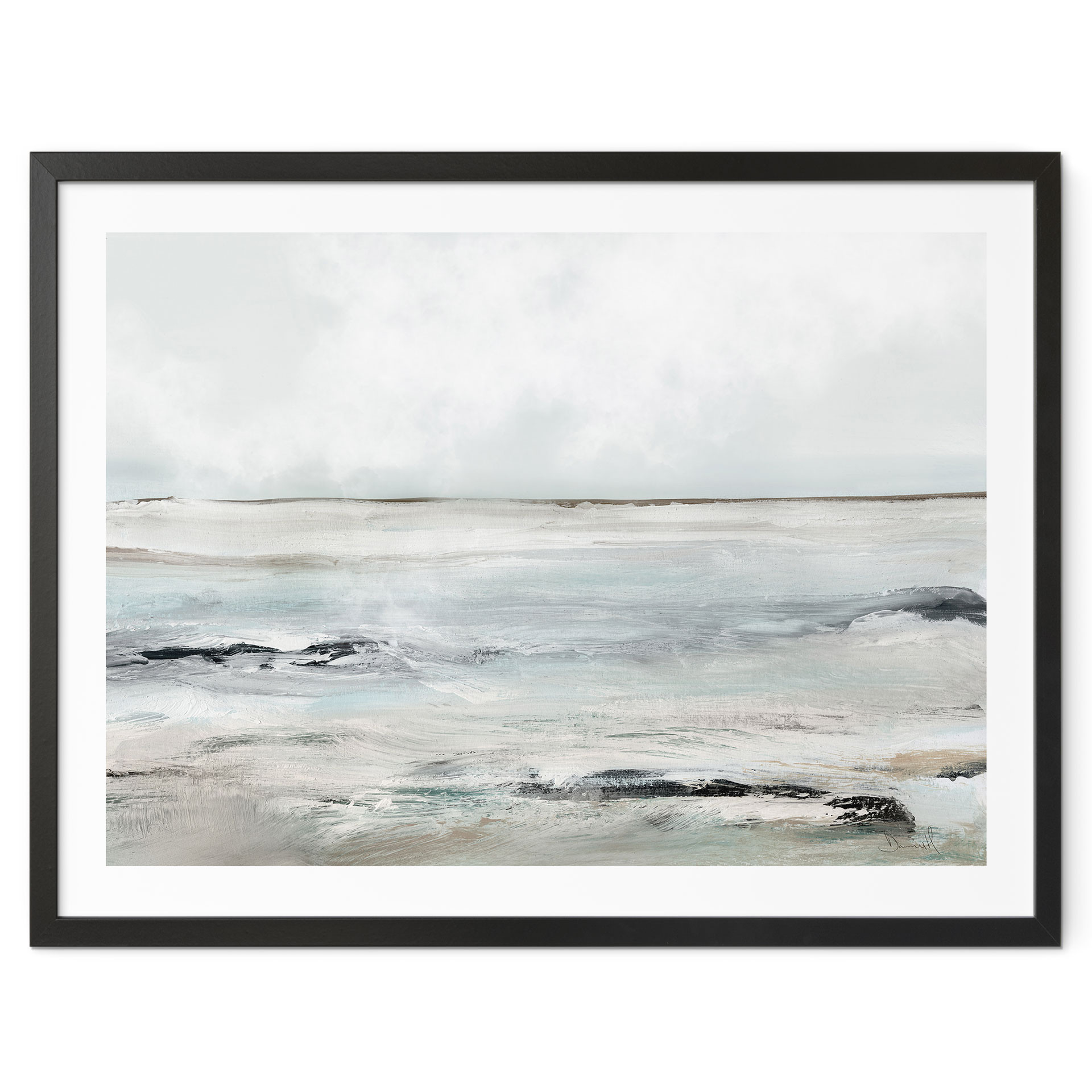 Poster Vagues à Sandy Bay - Hobday