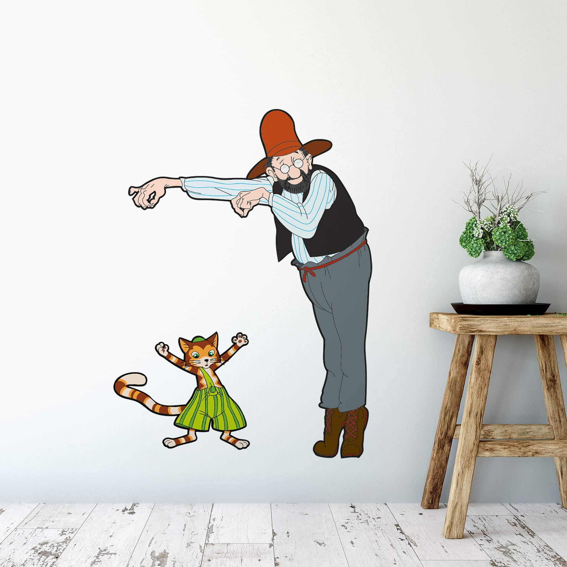 Wandtattoo Pettersson und Findus - Petterssons Marionette „Findus“