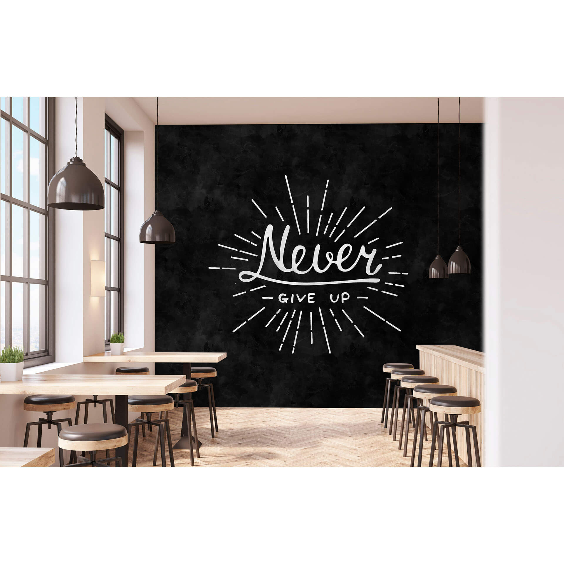 Livingwalls Fotobehang Walls by Patel blackboard 3