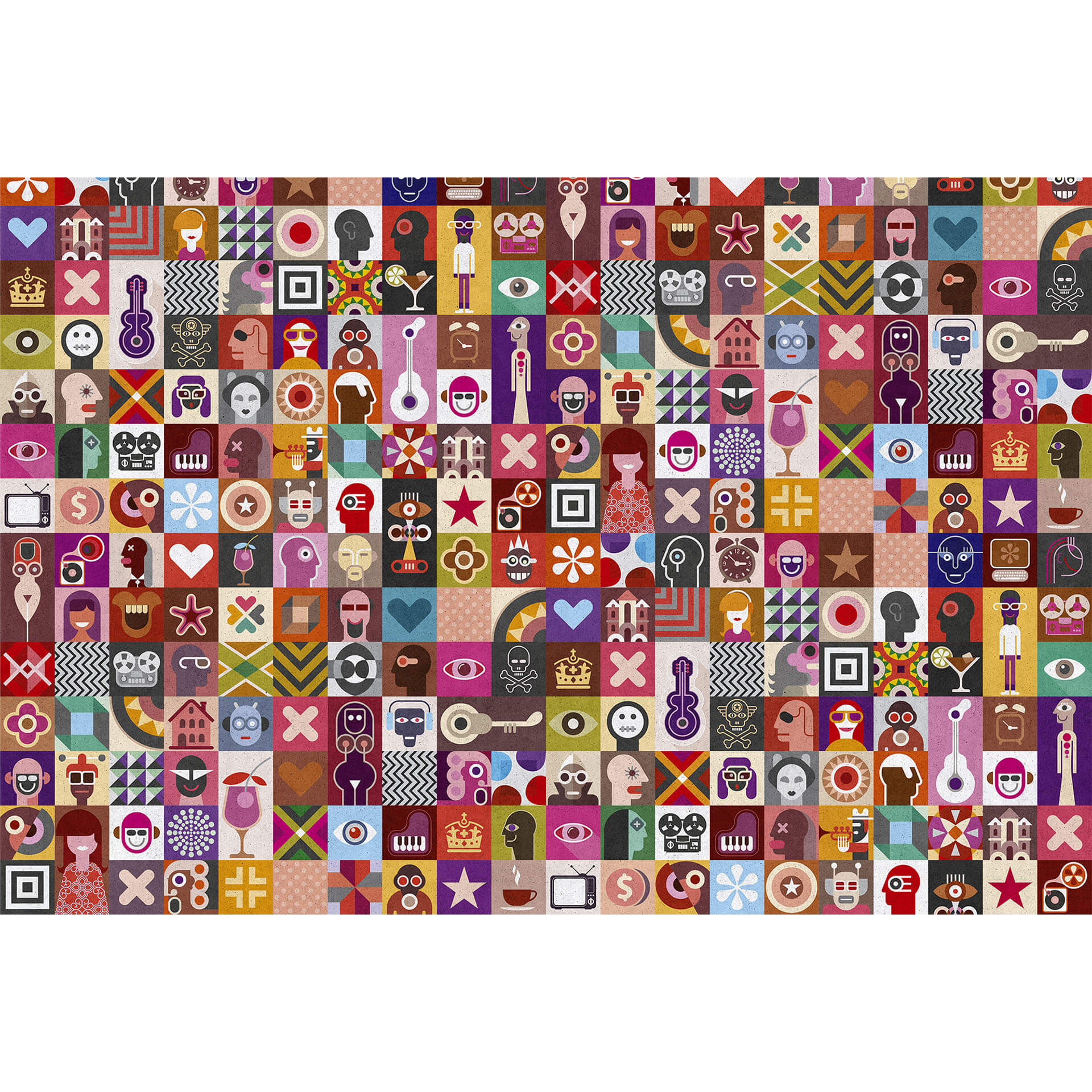Livingwalls Fotobehang Walls by Patel 2 come as you are 1