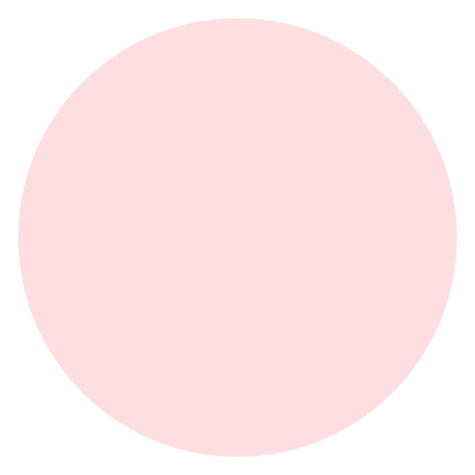 Wandtattoo Kreis rosé