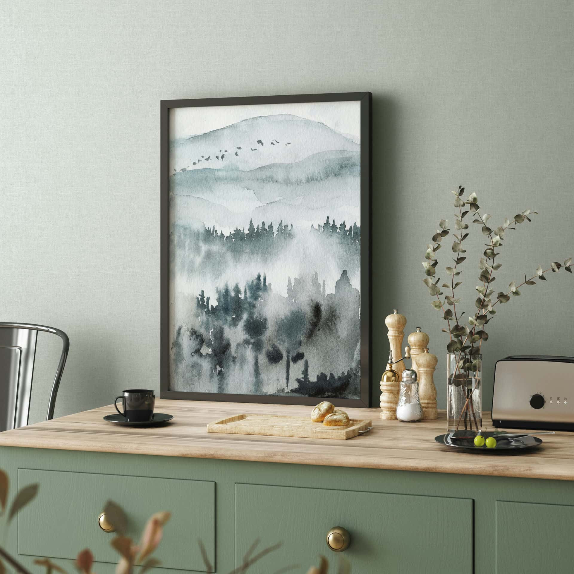 Vliesbehang textuur effen modern in blauw