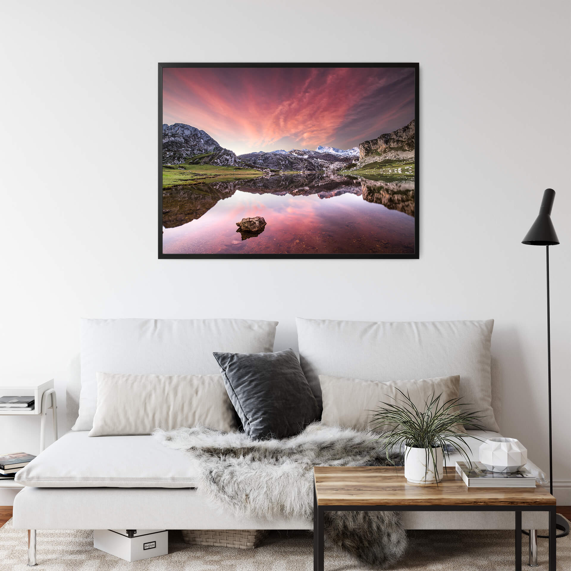 Plakat Cuadrado - Świt w Los Lagos