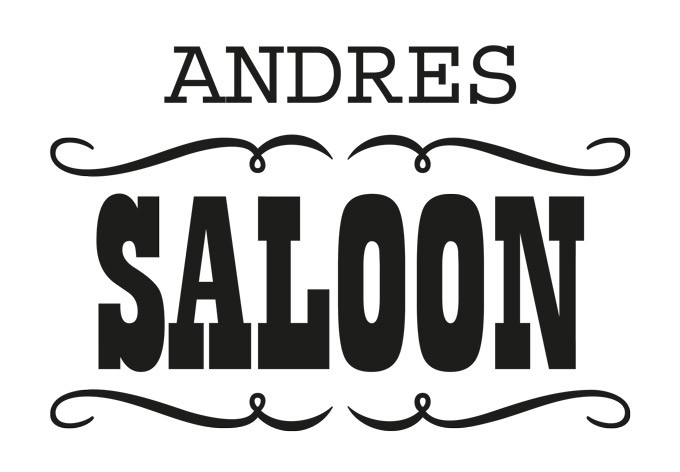 Wallsticker -  + Navn - Saloon
