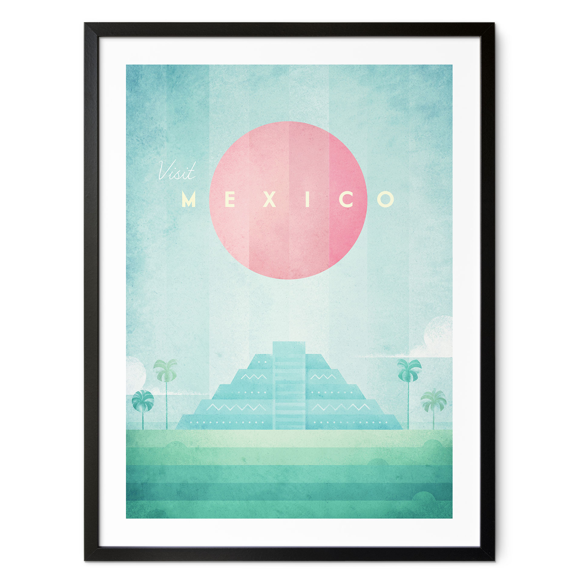 Plakat Świątynia Kukulcán w Chichén Itzá - Rivers