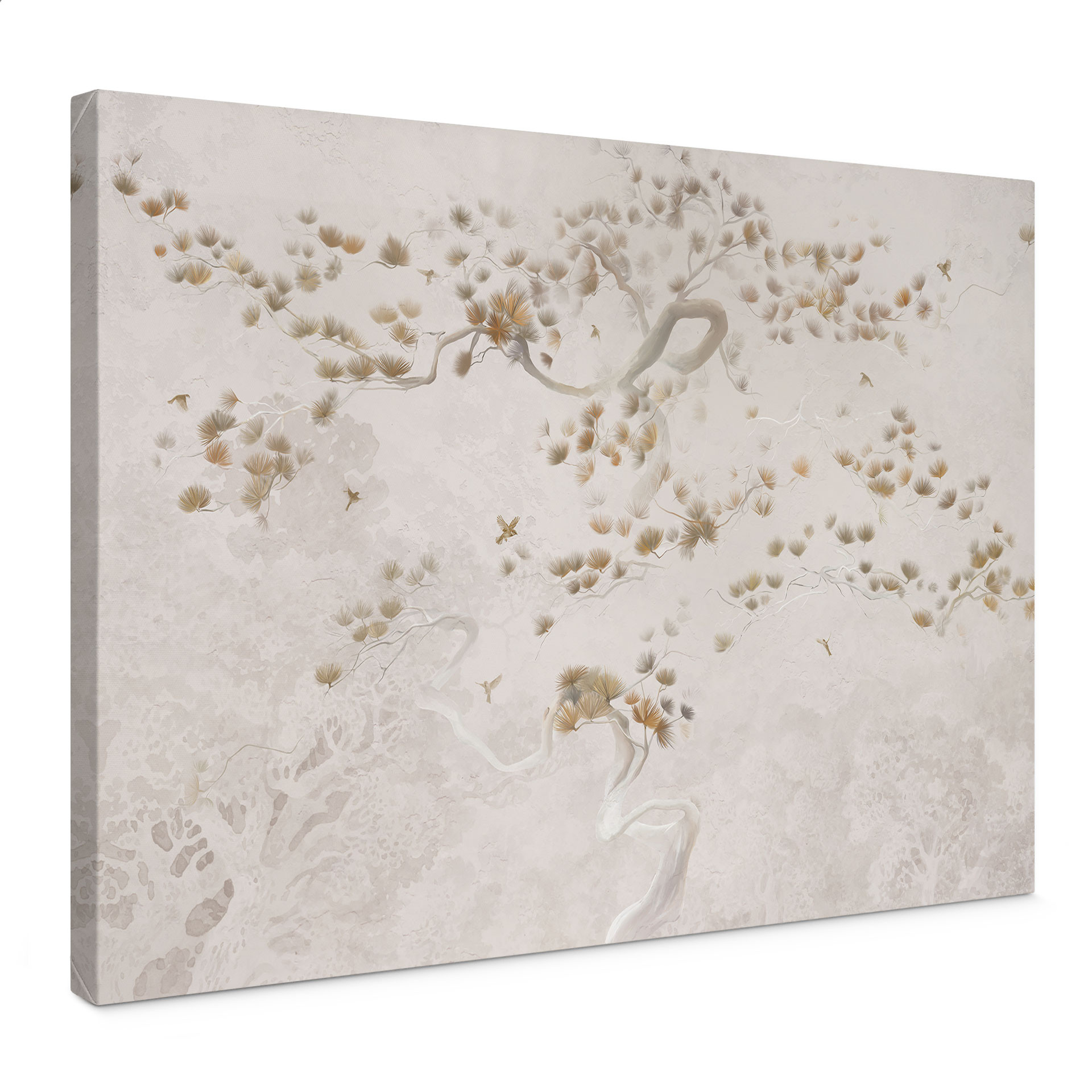 Canvas schilderij Elegante den in Aziatische stijl - Ms Tiff