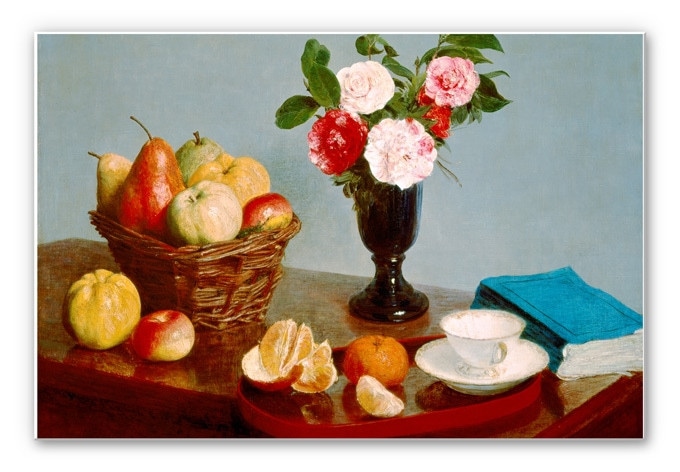 Wandbild Fantin-Latour - Stillleben