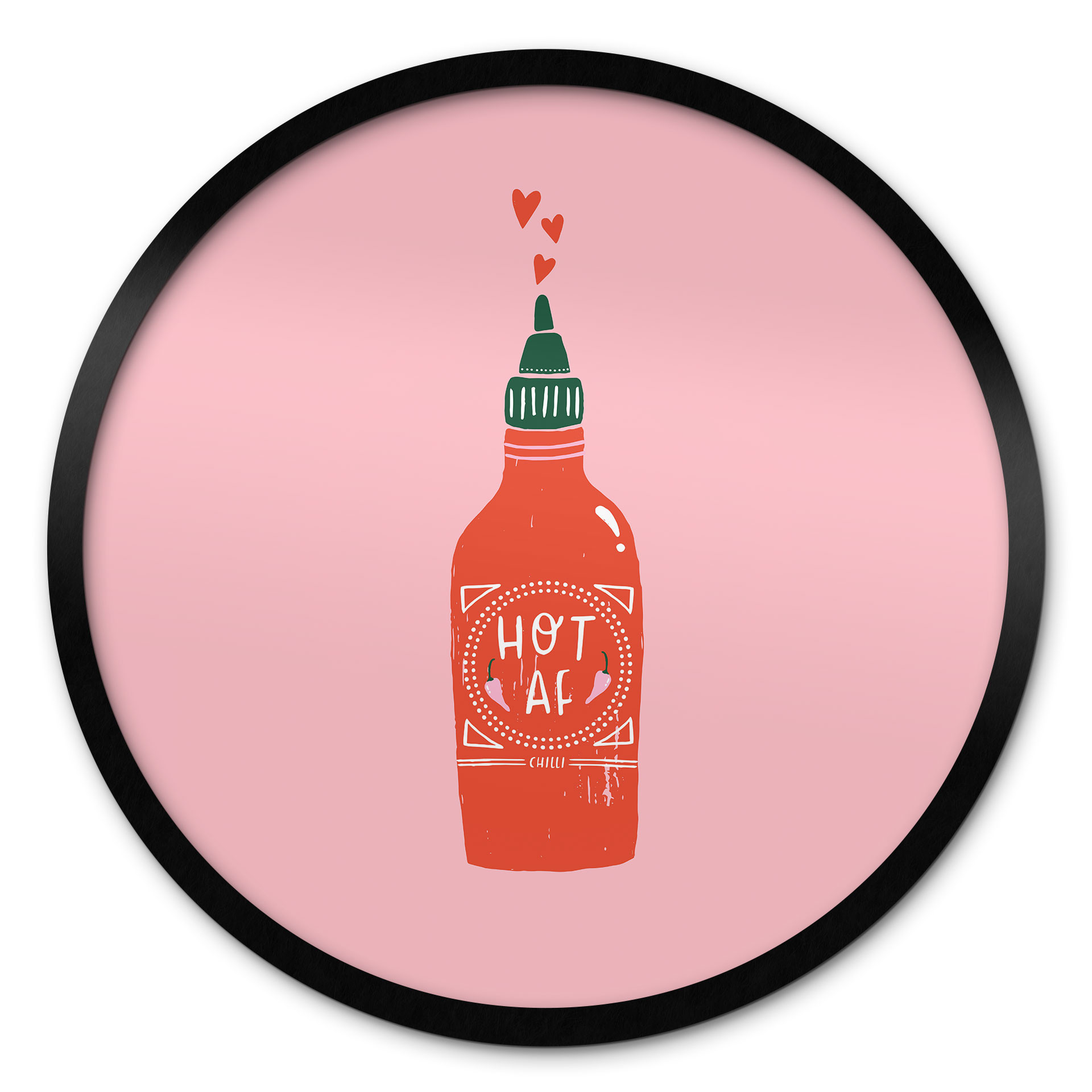 Poster Sauce piquante au chili - Simmonds