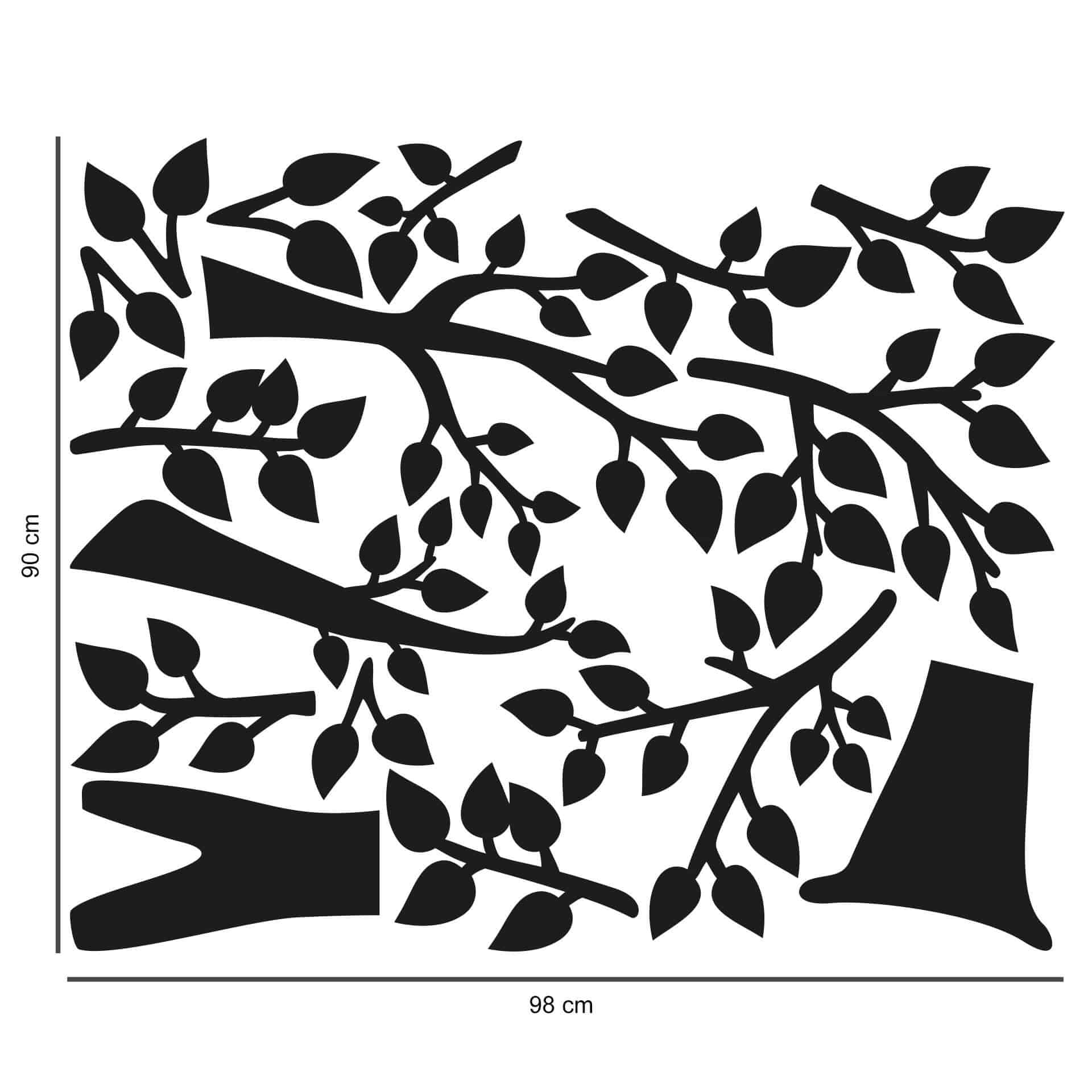 Sticker mural Arbre généalogique XXL