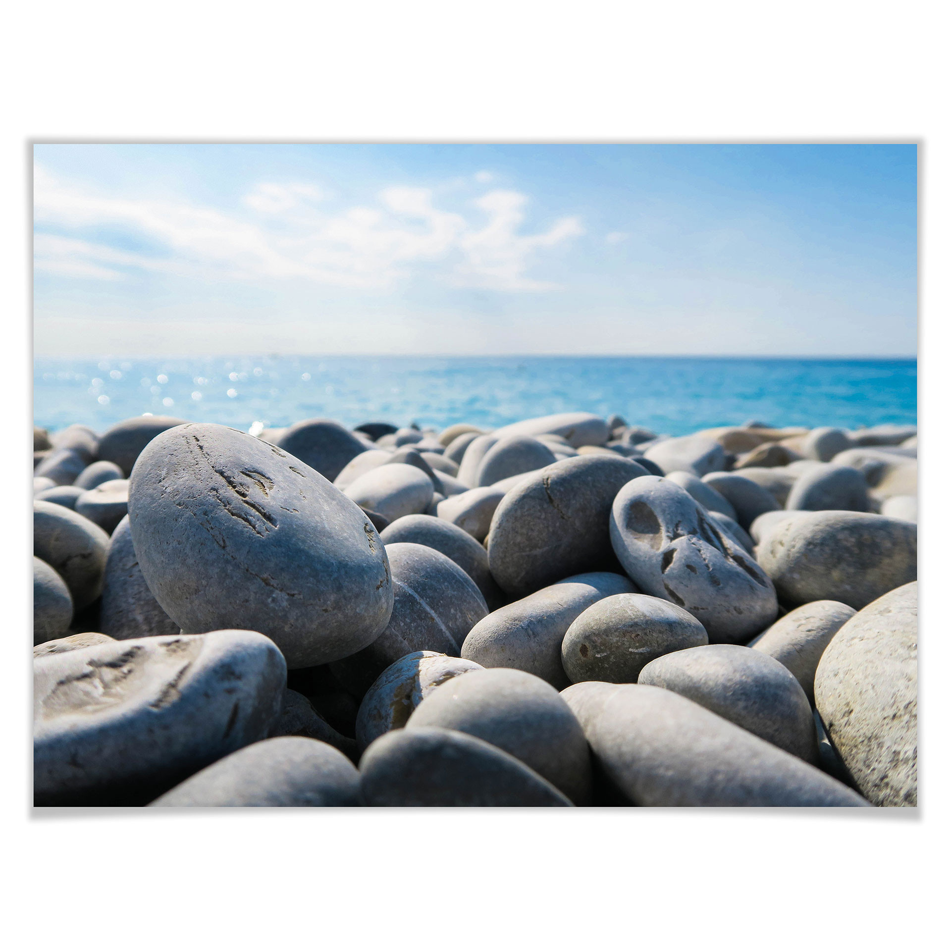 Plakat - Kamienna plaża 01