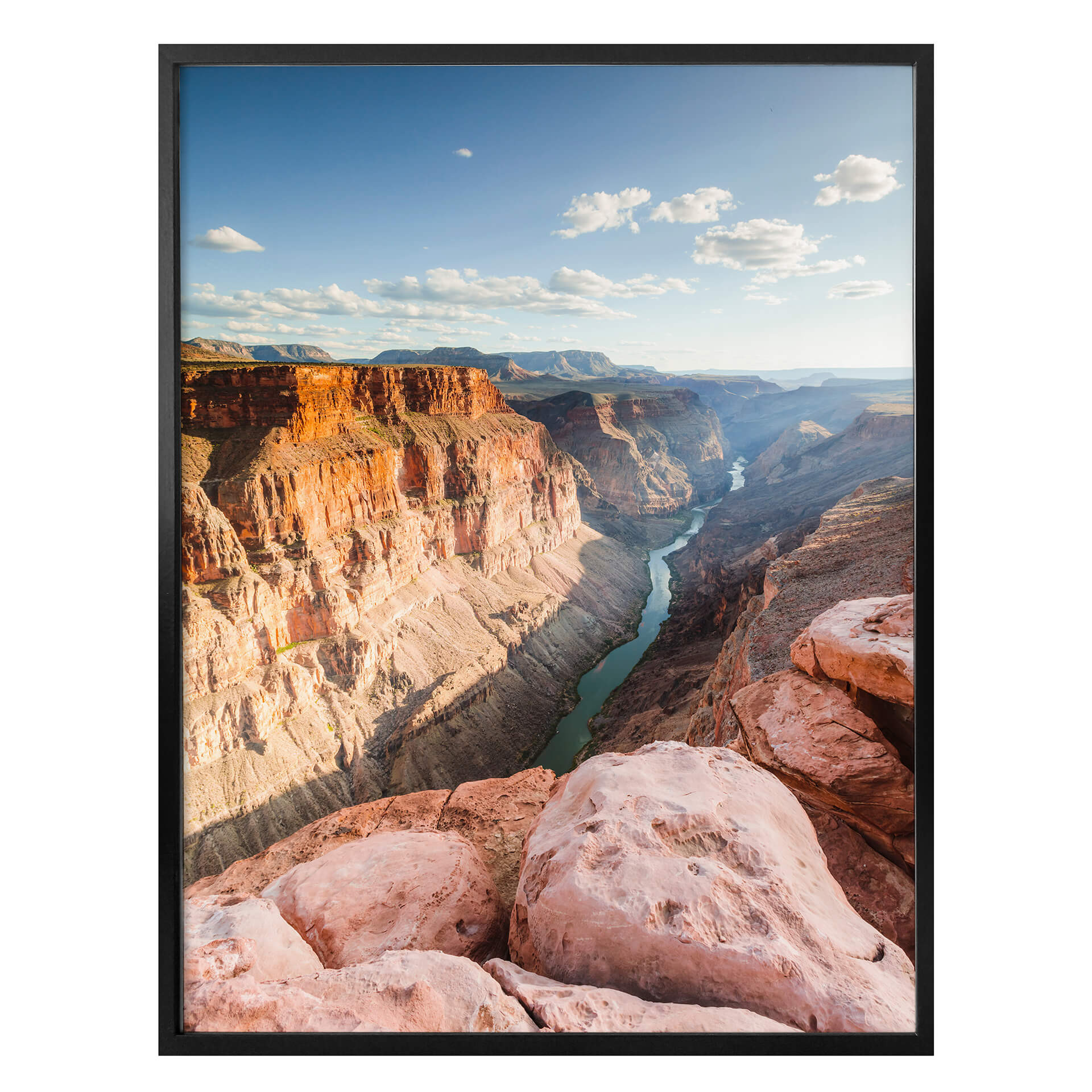 Poster Colombo - Rivière Colorado dans le Grand Canyon