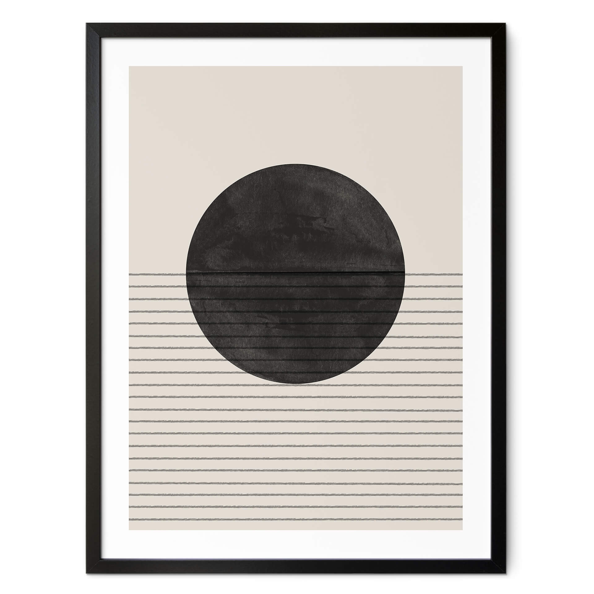 Poster The Miuus Studio - Kreis und Linien