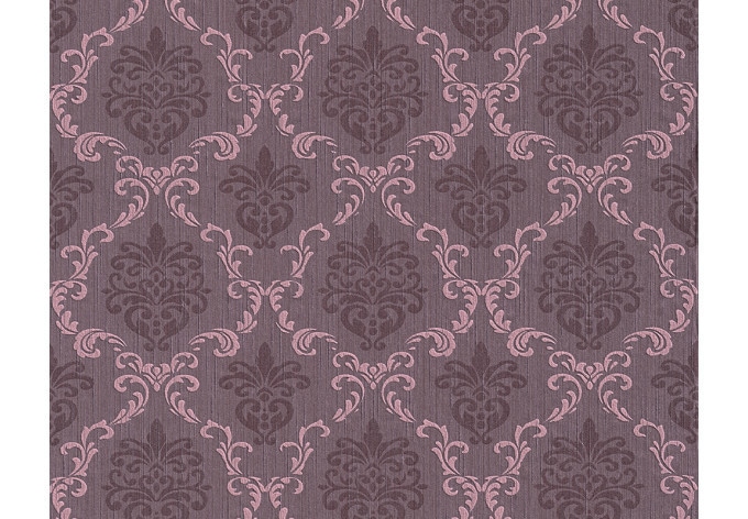Architects Paper Textielbehang Tessuto Pastelviolet, Zwart-rood, Rood-lila