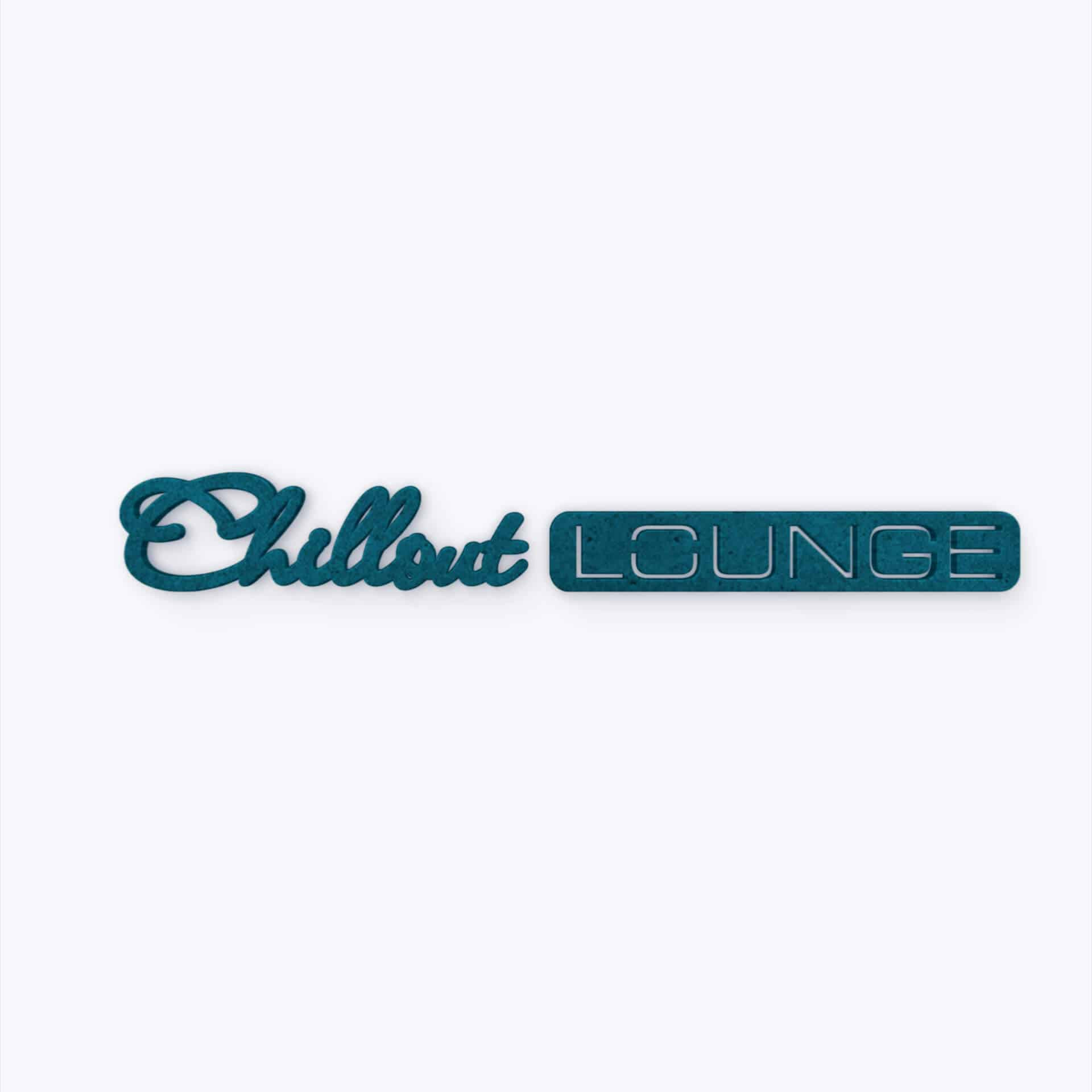 MDF bogstaver - Chillout Lounge
