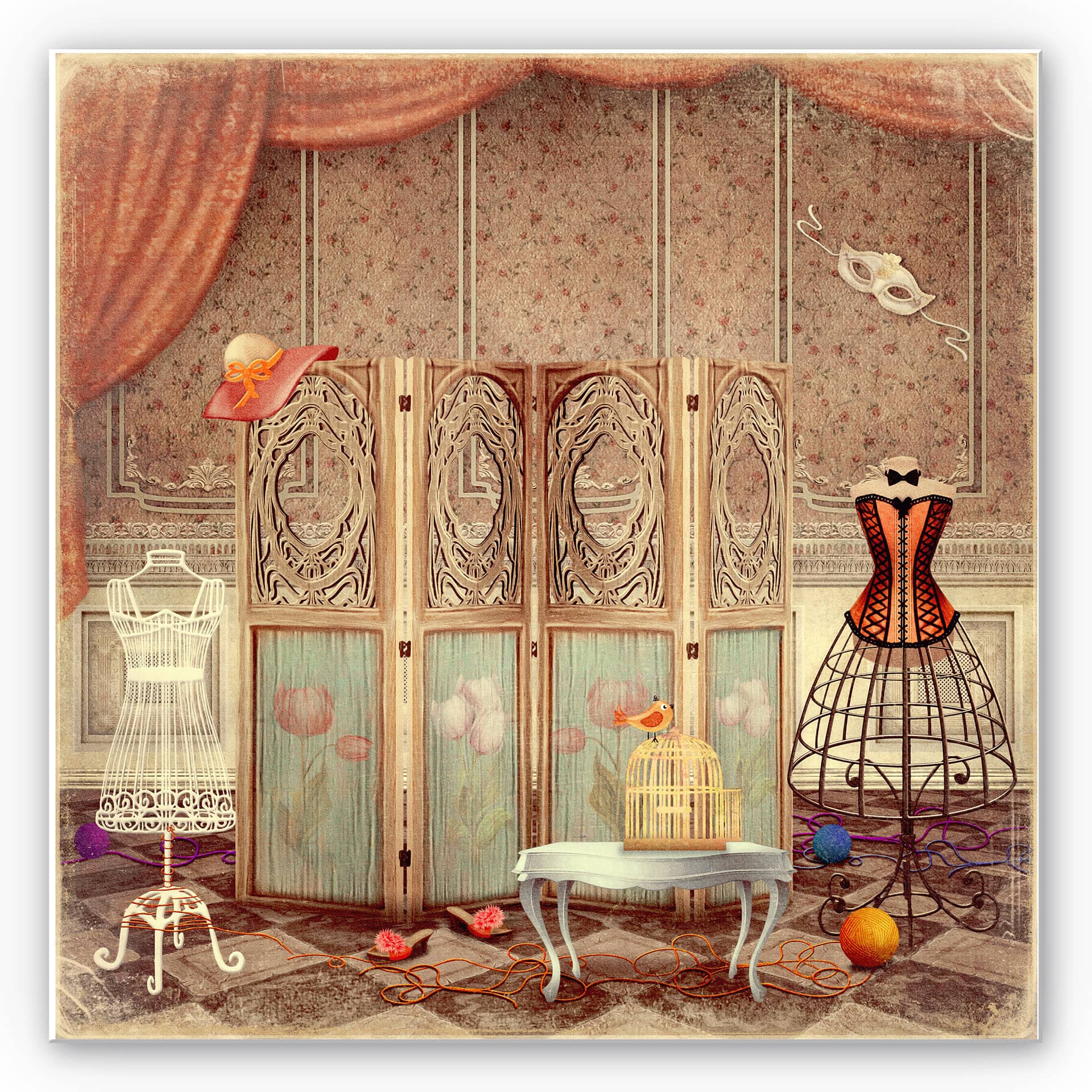 Tableau Forex - Dressing d'une princesse