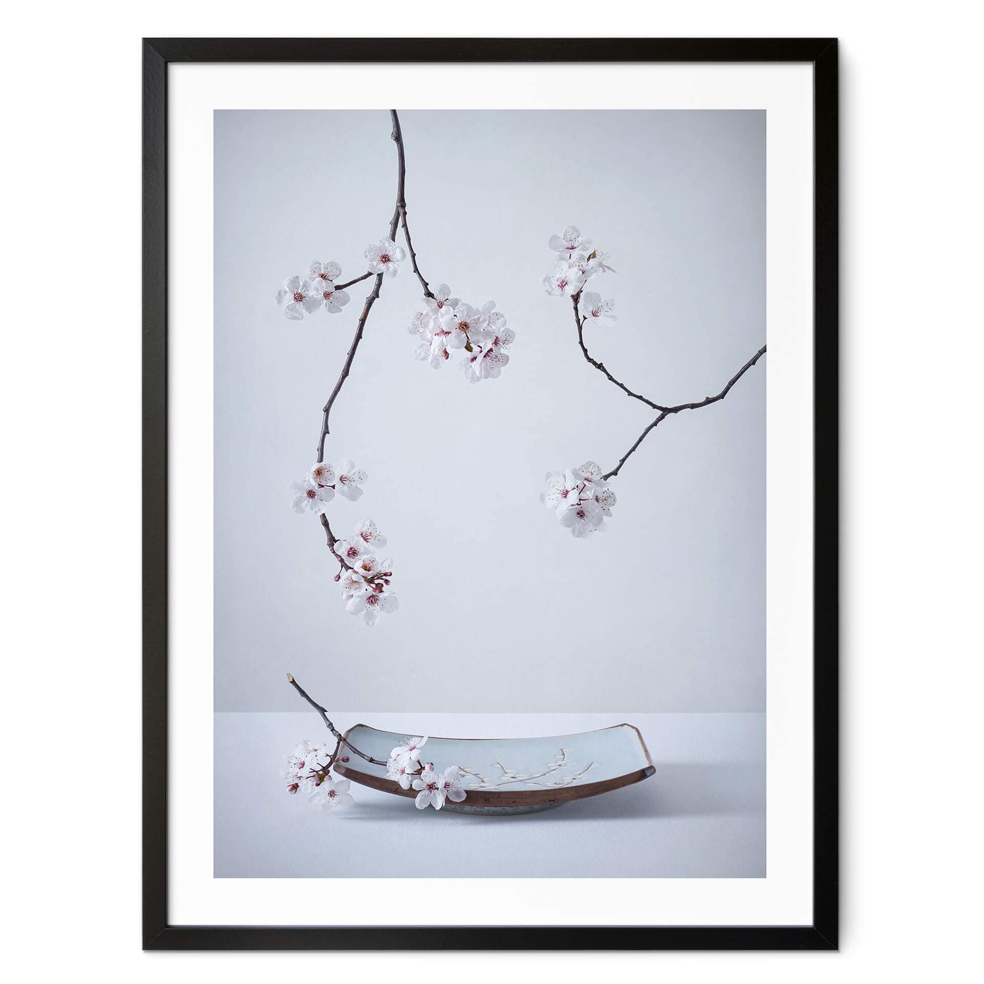 Poster Karpova - Spa und Zakura - Frühling Stillleben Floral