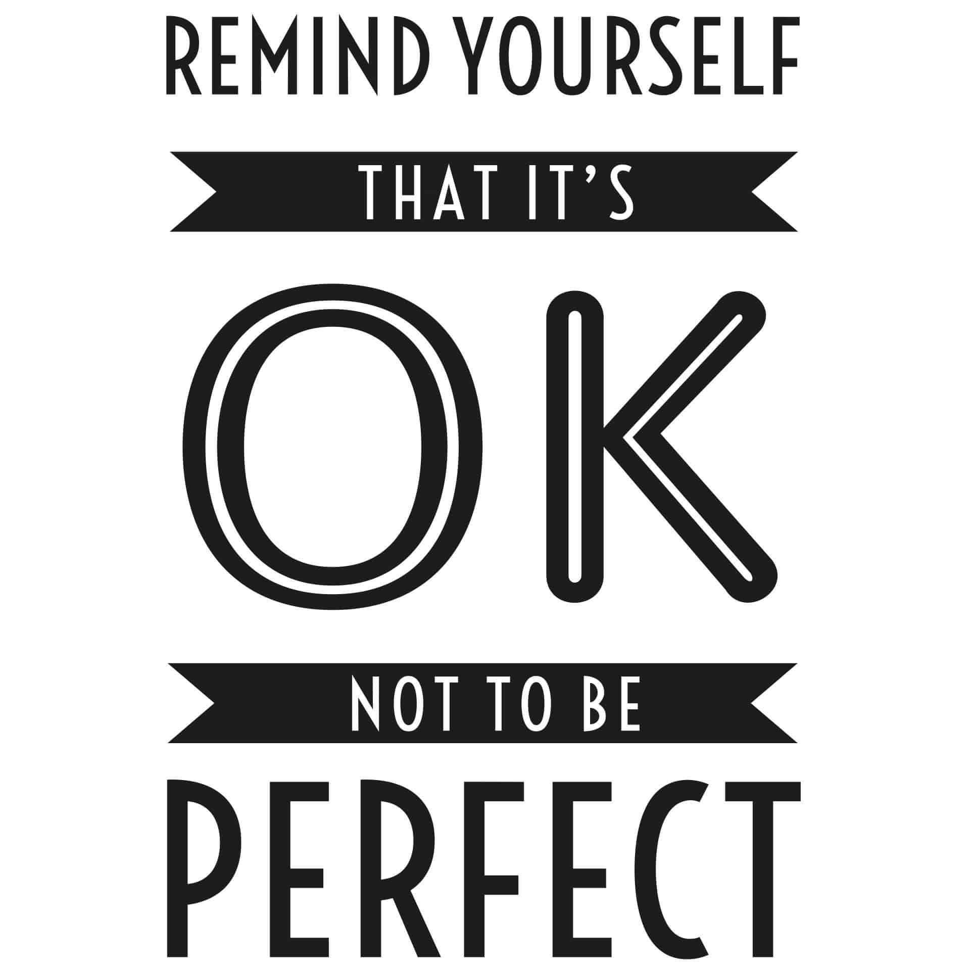 Remind yourself - wallsticker