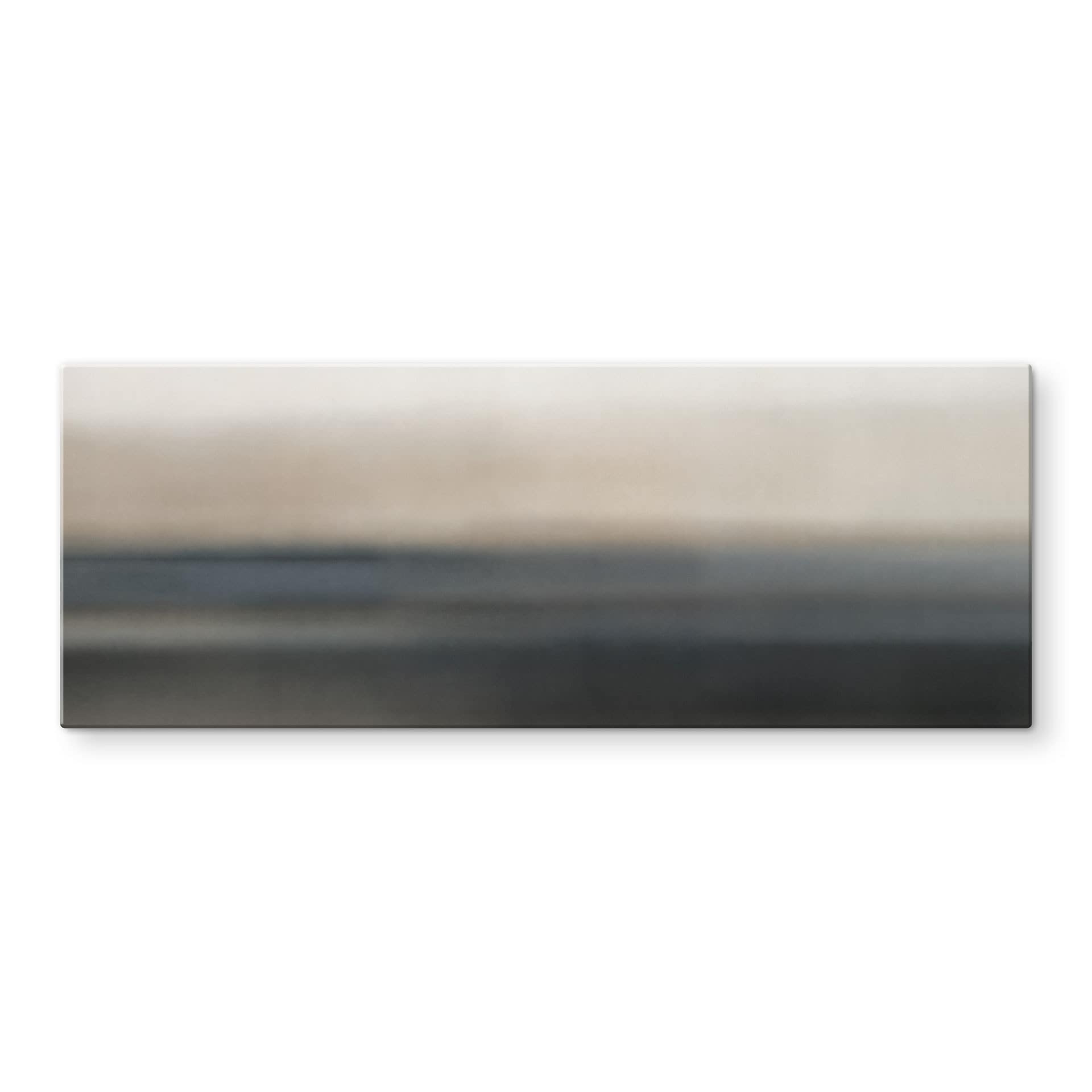 Glasschilderij Rotko Sand - Minimalistische Horizon - Sir Edward x Grigory Gladarev - Panorama