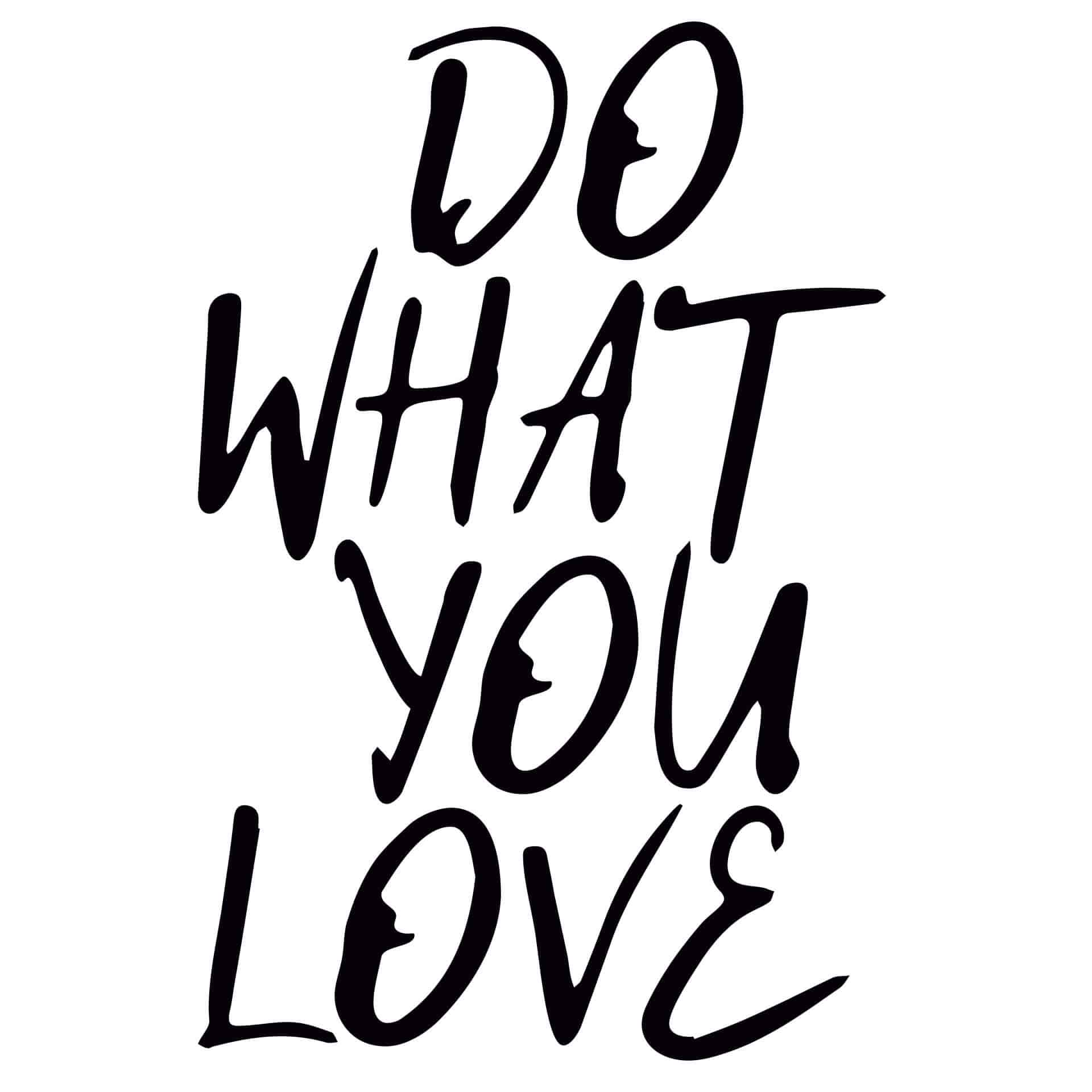 Wallsticker - Do what you love