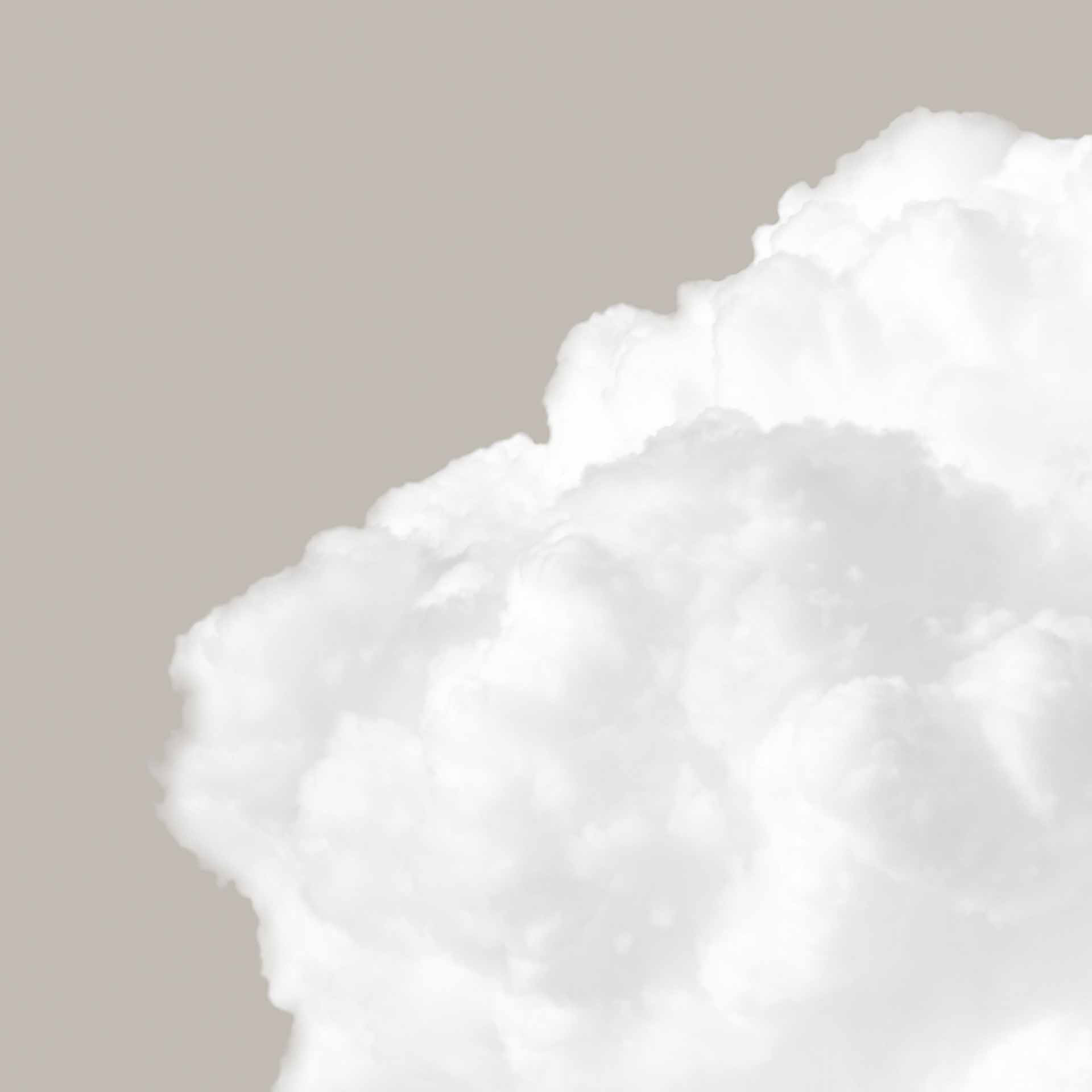 Clouds Clouds2 behang in grijs wit - vliesbehang Designwalls 2 - 2,55 x 3,5 m