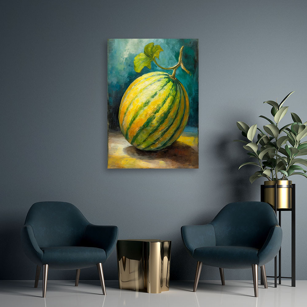 Canvasbillede, melonfrugt