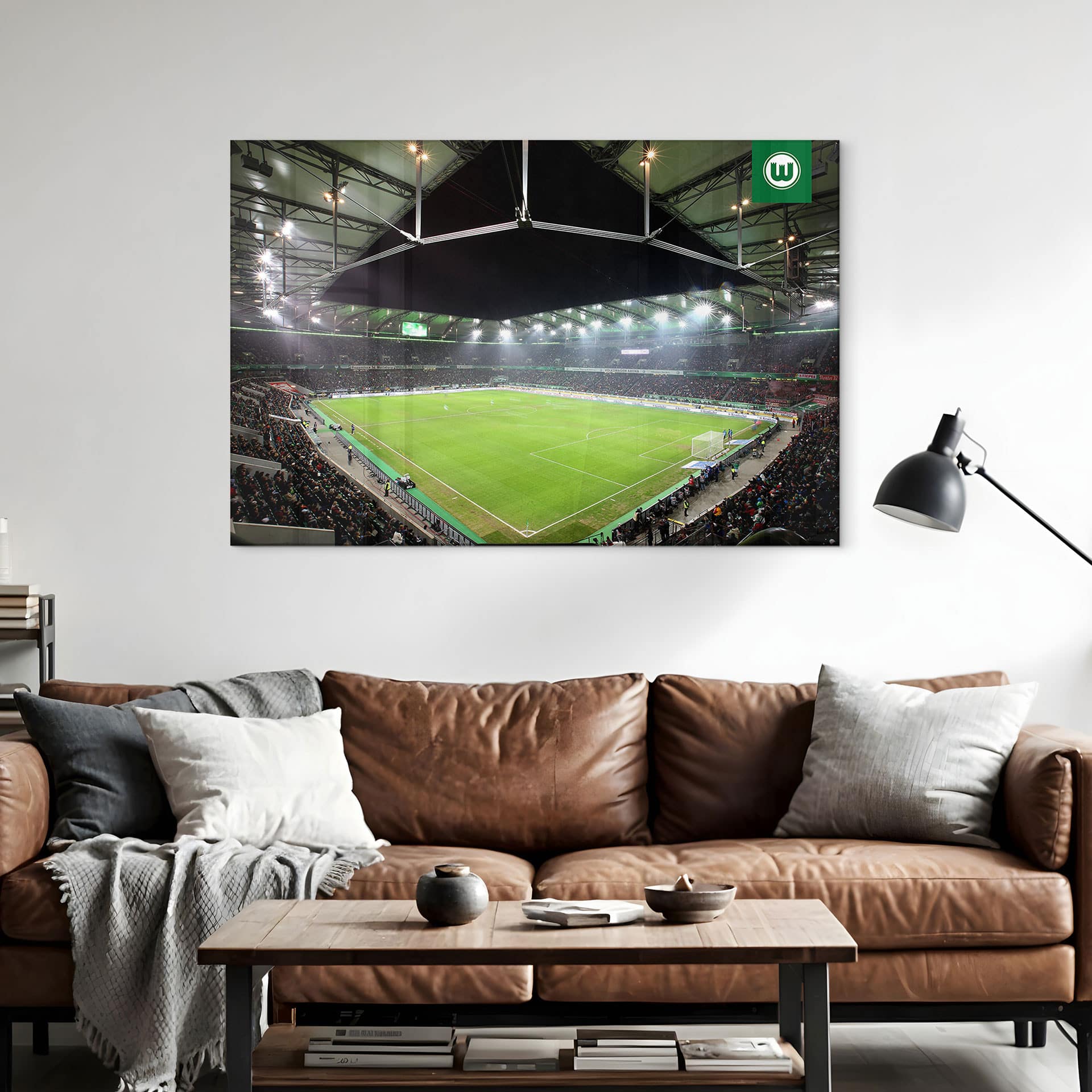 Acrylglasbild VfL Wolfsburg Volkswagen Arena