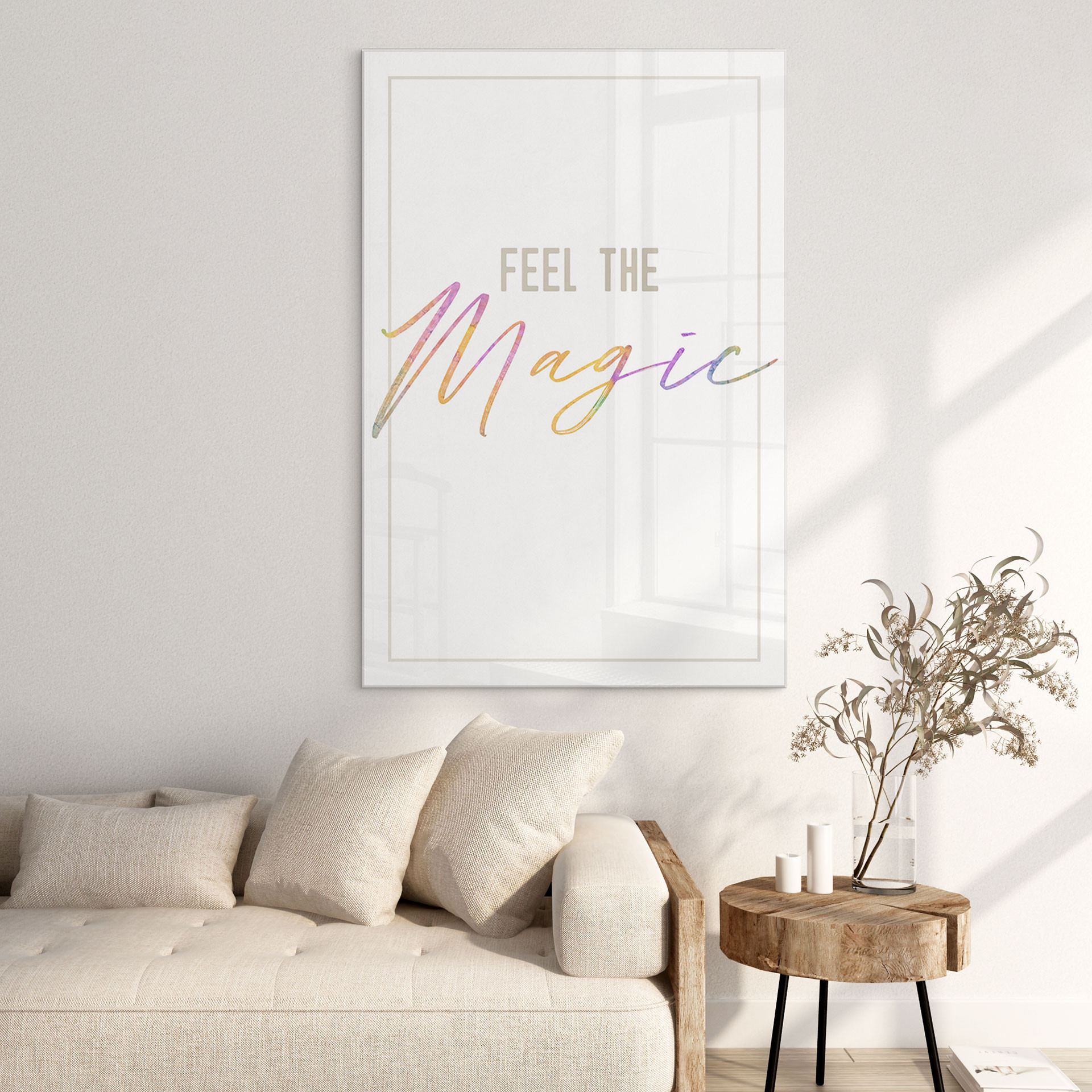 Akrylbillede Feel the magic
