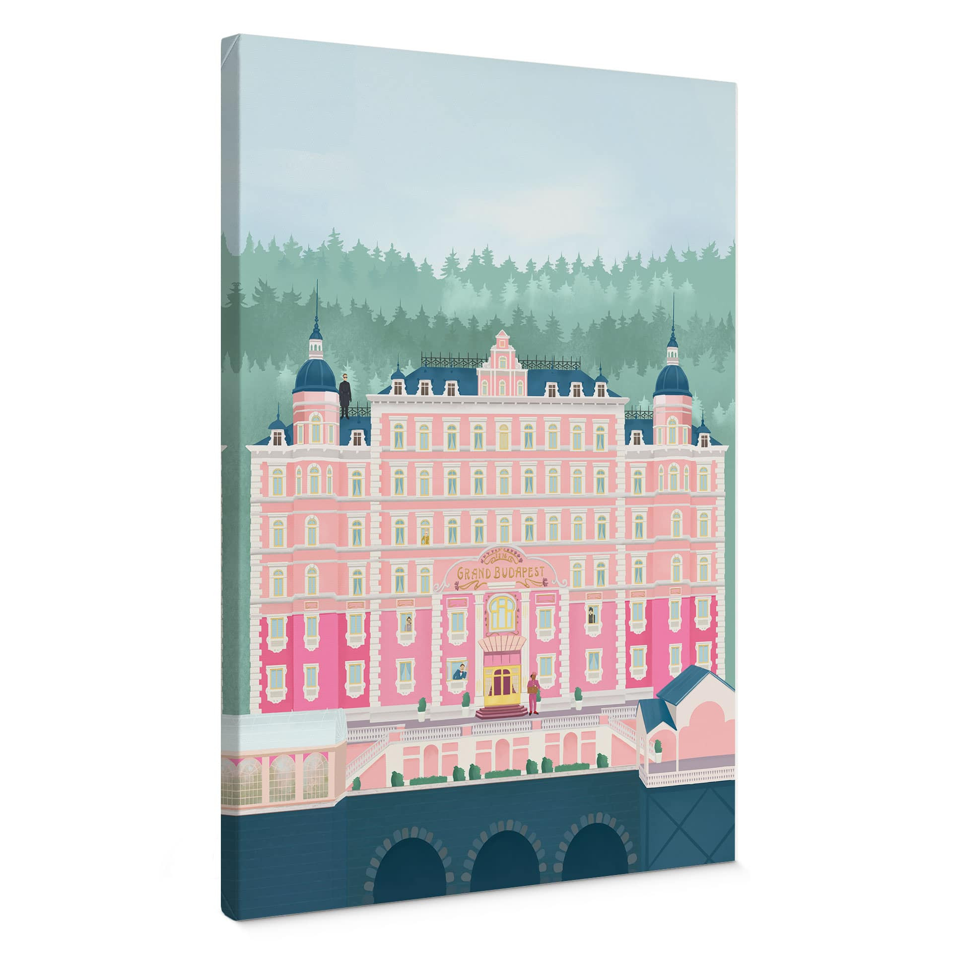 Obraz na płótnie Grand Budapest Hotel - Lizde