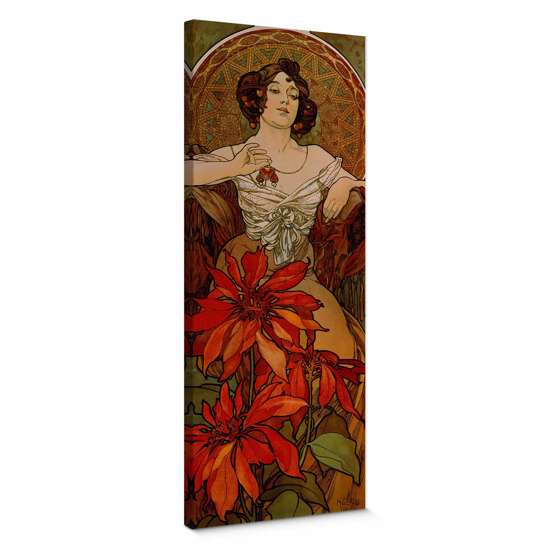 Obraz na płótnie Mucha - Kamienie: Rubin