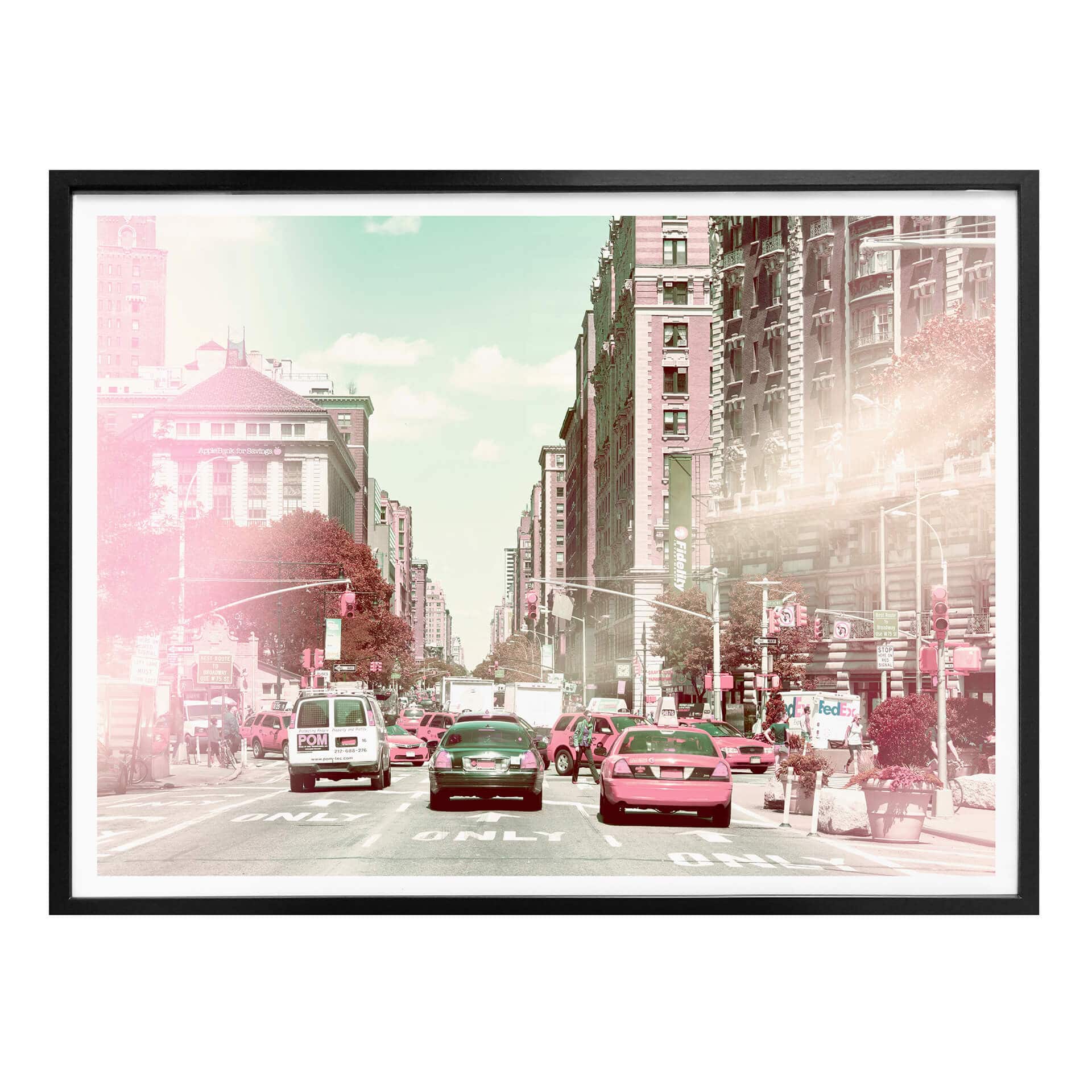Plakat Hugonnard - New York Pastel