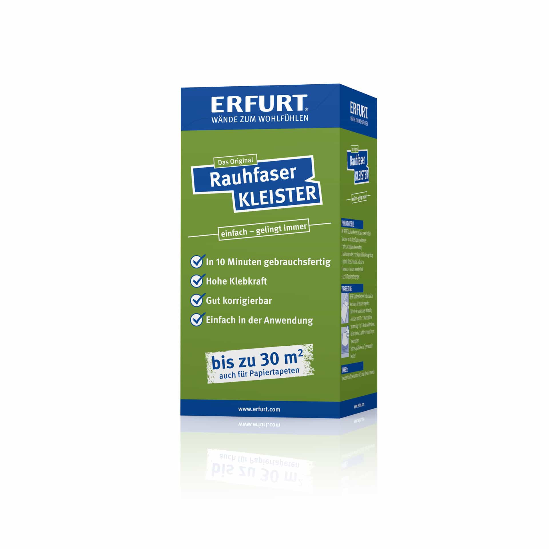 Erfurt Ikke-vævet Fleece - Klister - 200g
