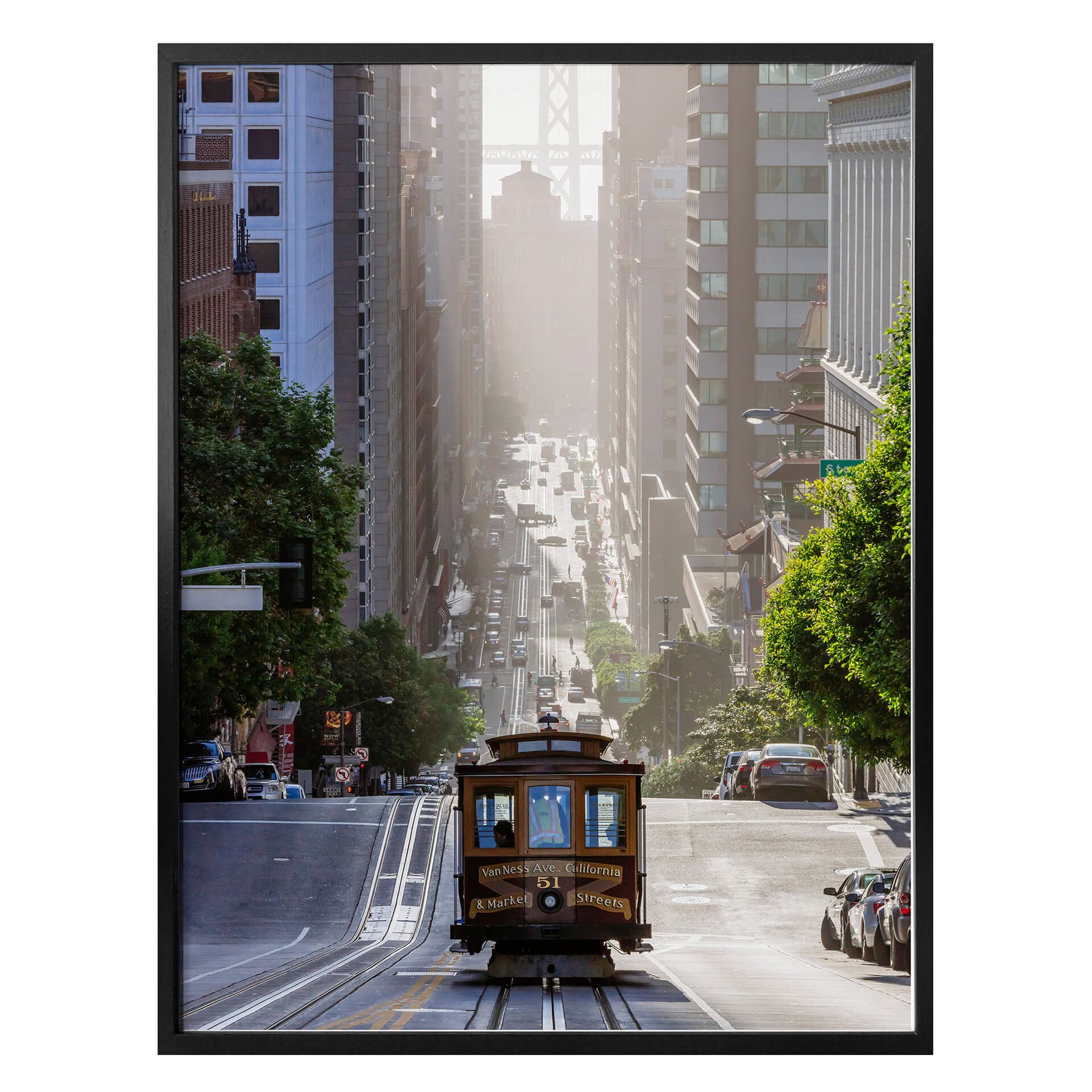 Plakat Colombo - Kolejka linowa w San Francisco