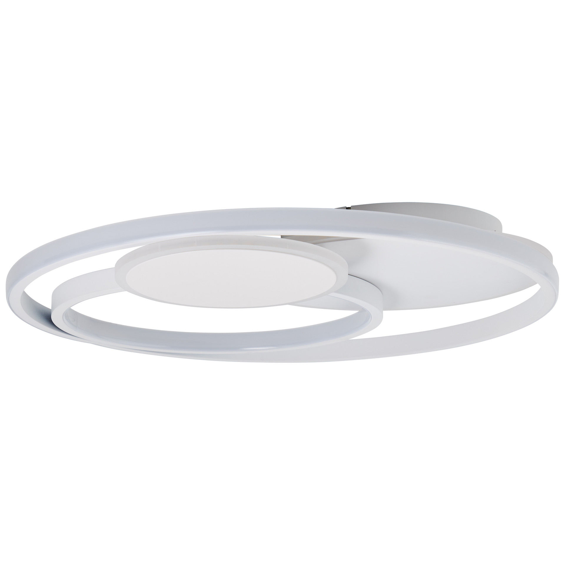Deckenleuchte Mick, weiß, 7 x 50 cm, Metall Deckenlampe, dimmbar