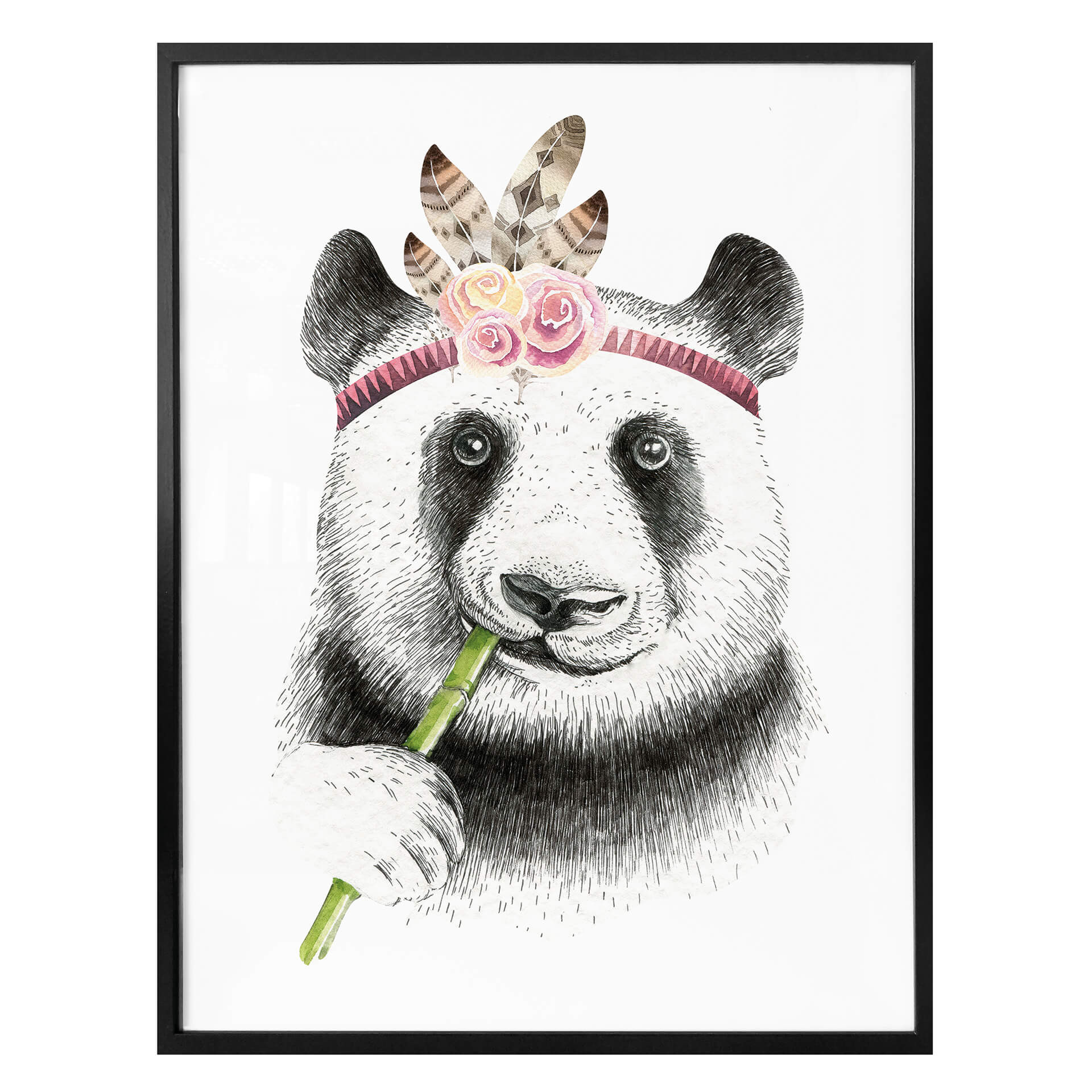 Plakat Kvilis - Girlie Panda