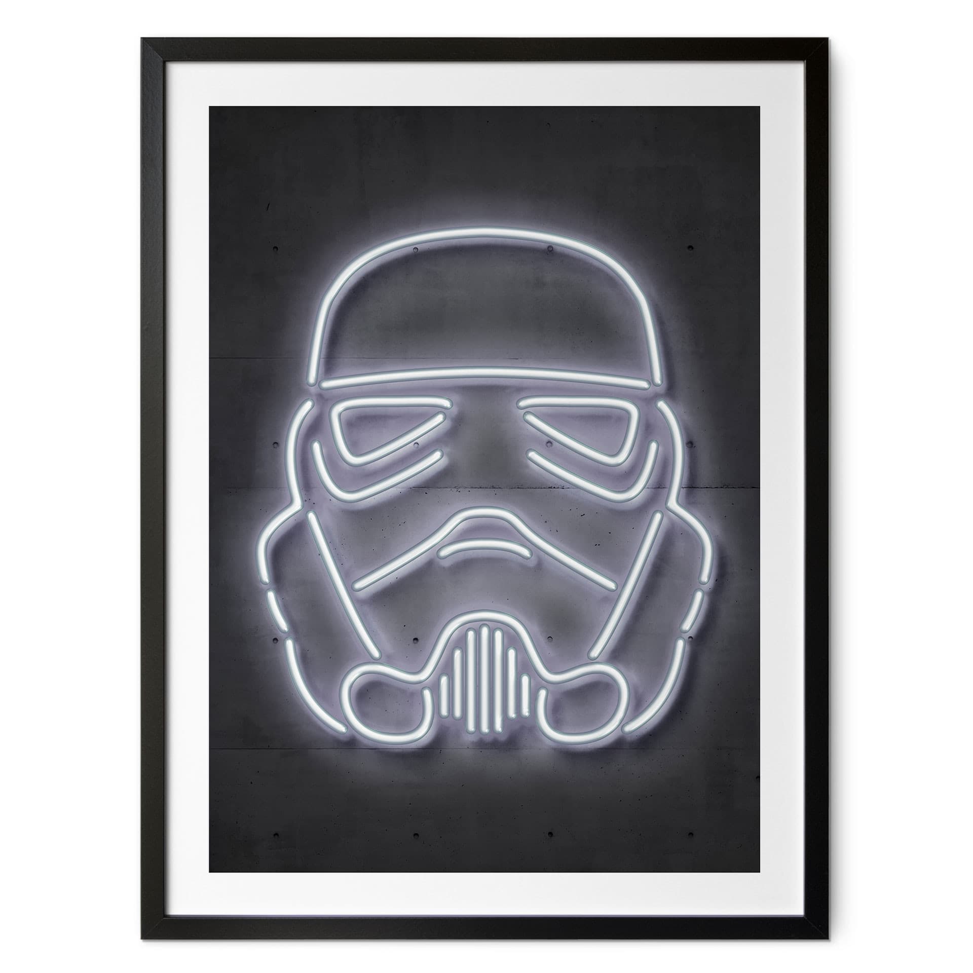 Poster Stormtrooper Helm - Mielu