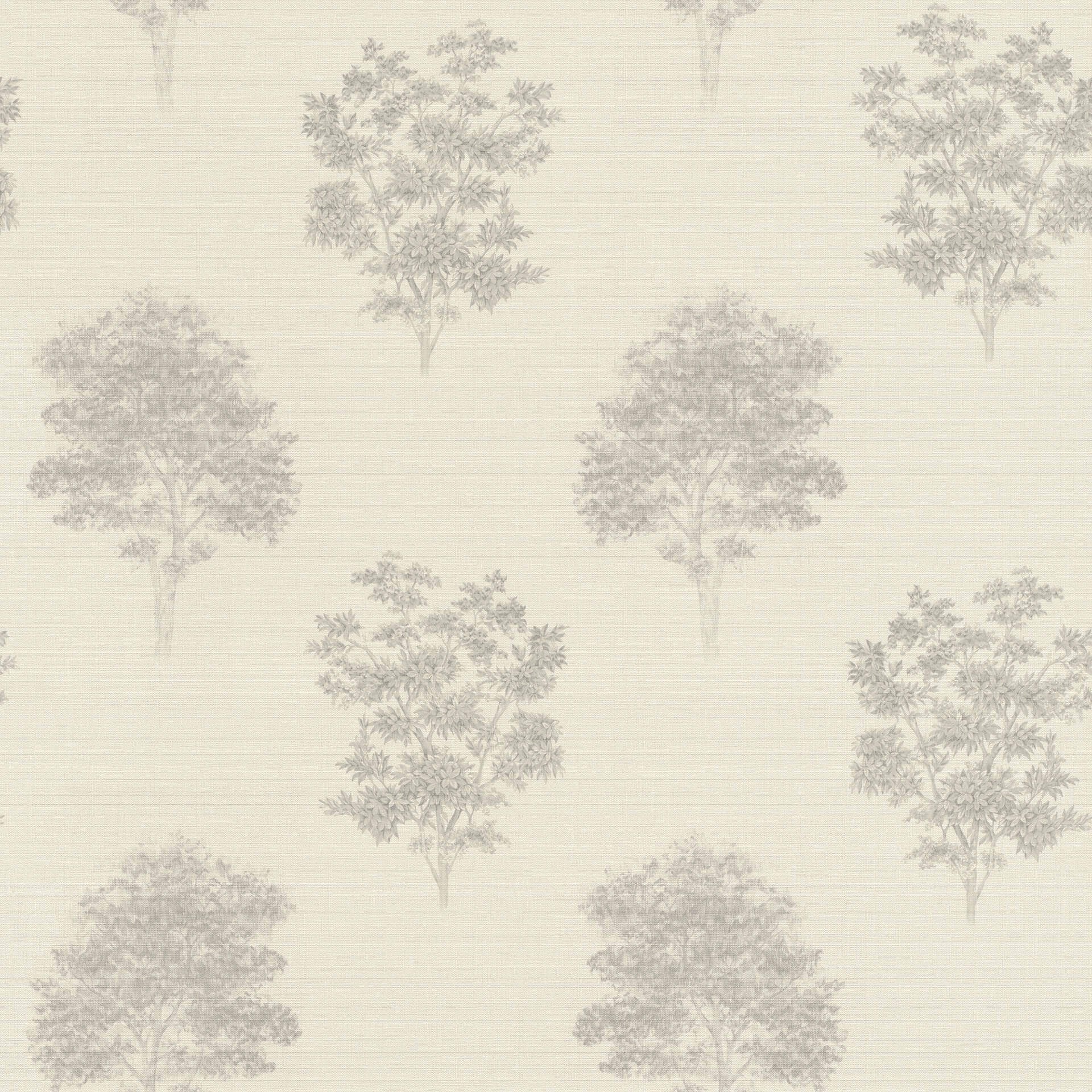 Rasch Lazy Sunday 2 Vliestapete Creme, Taupe