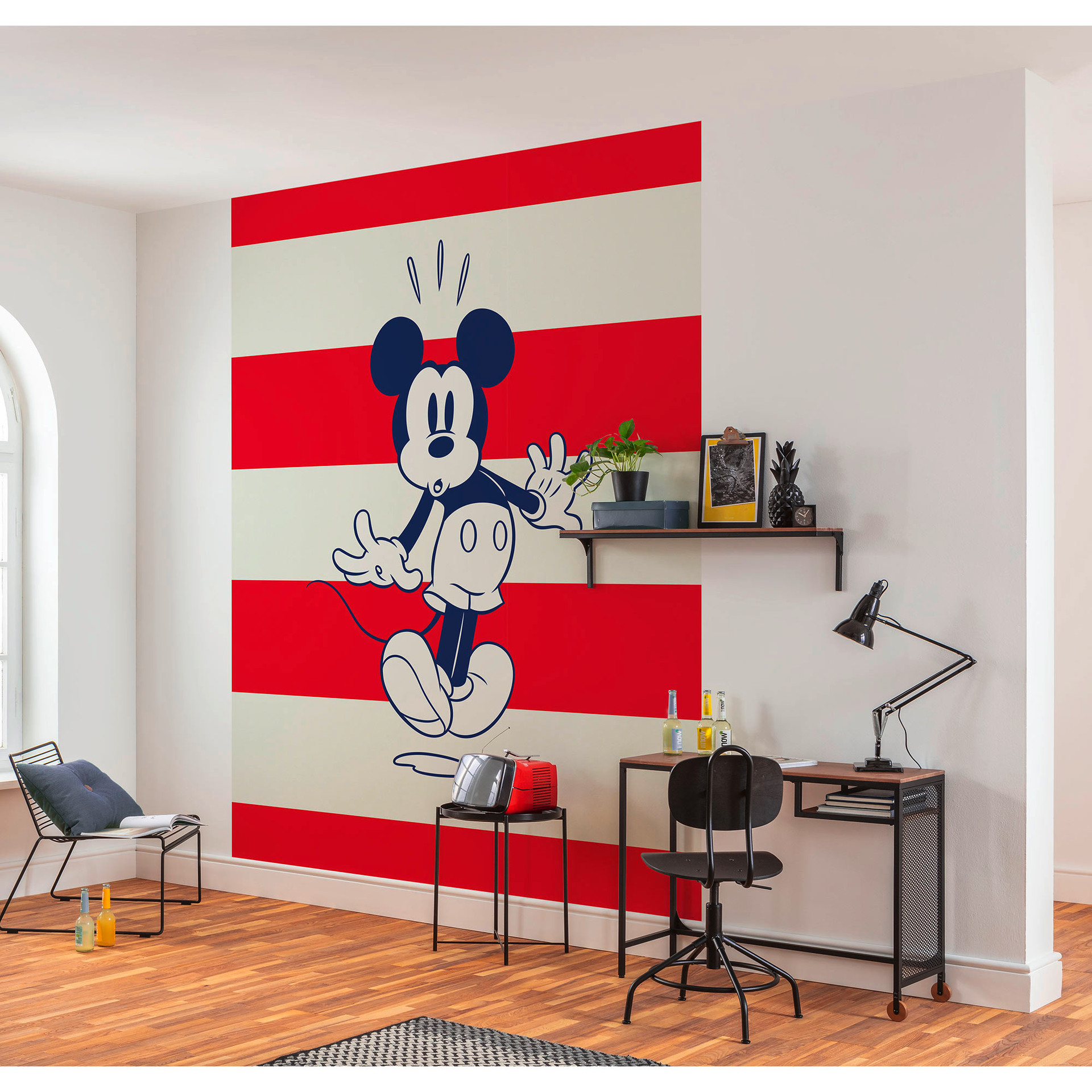 Vliesbehang - Mickey Levendig - 200 x 250 cm