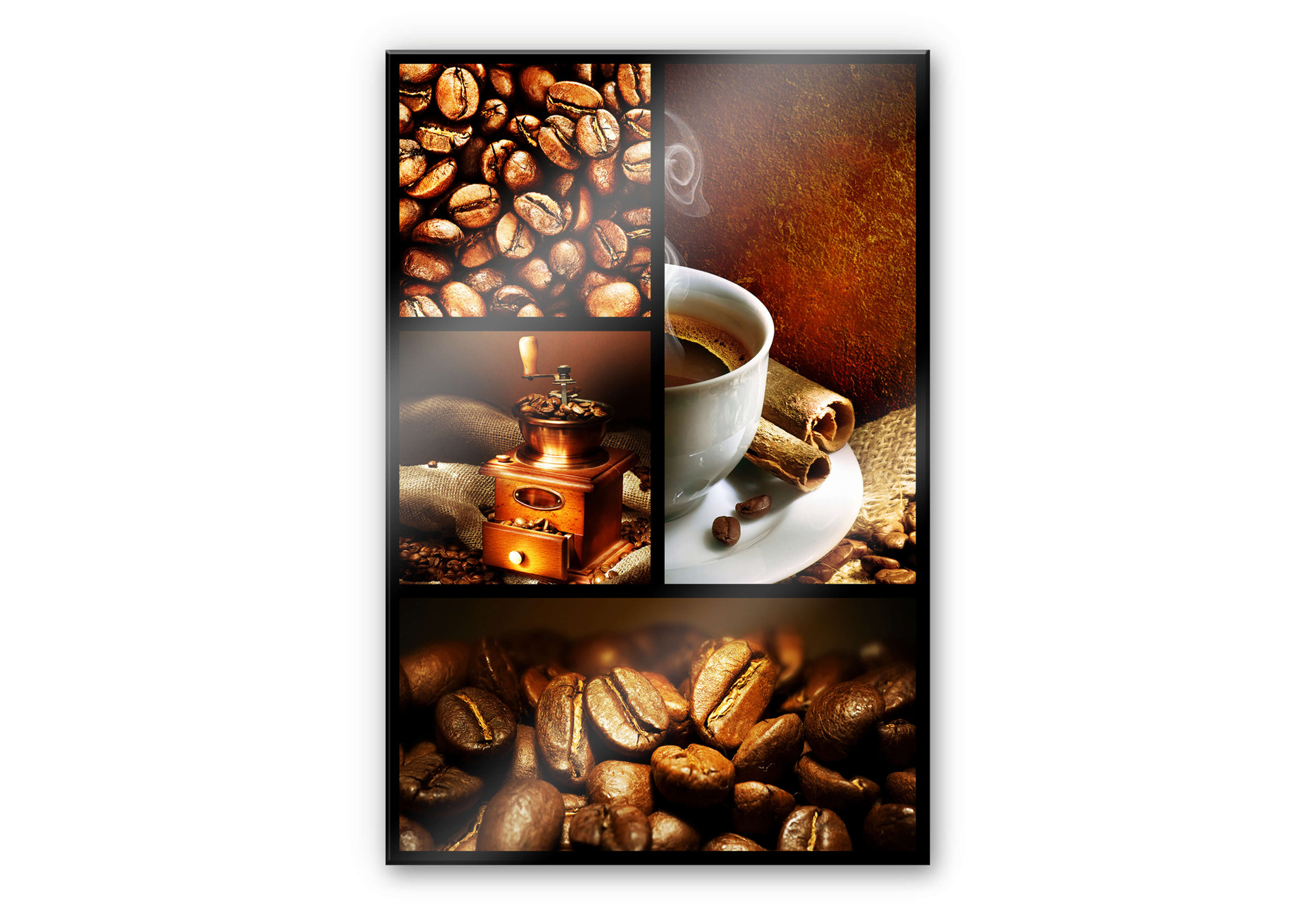Stænkplade - Enjoy Coffee - Højkant