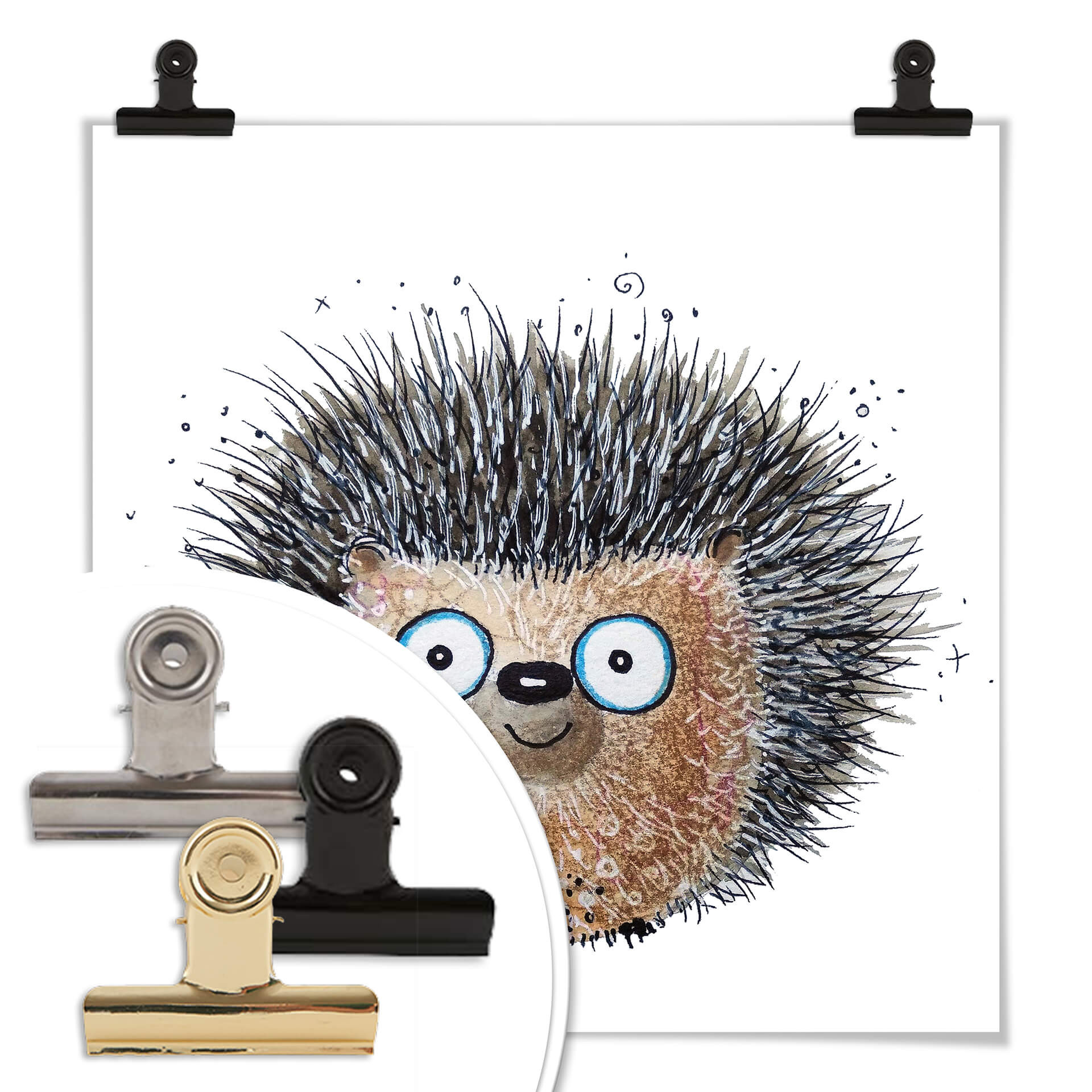 Poster Hagenmeyer - Kleiner Igel